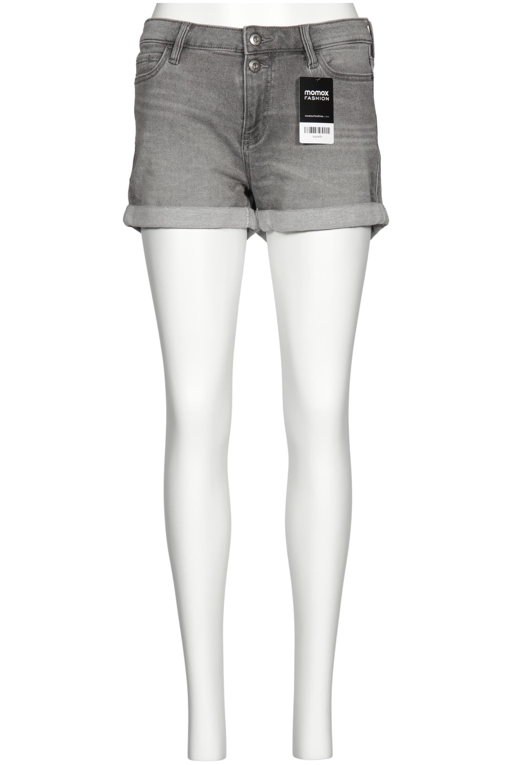 

edc by Esprit Damen Shorts, grau, Gr. 26
