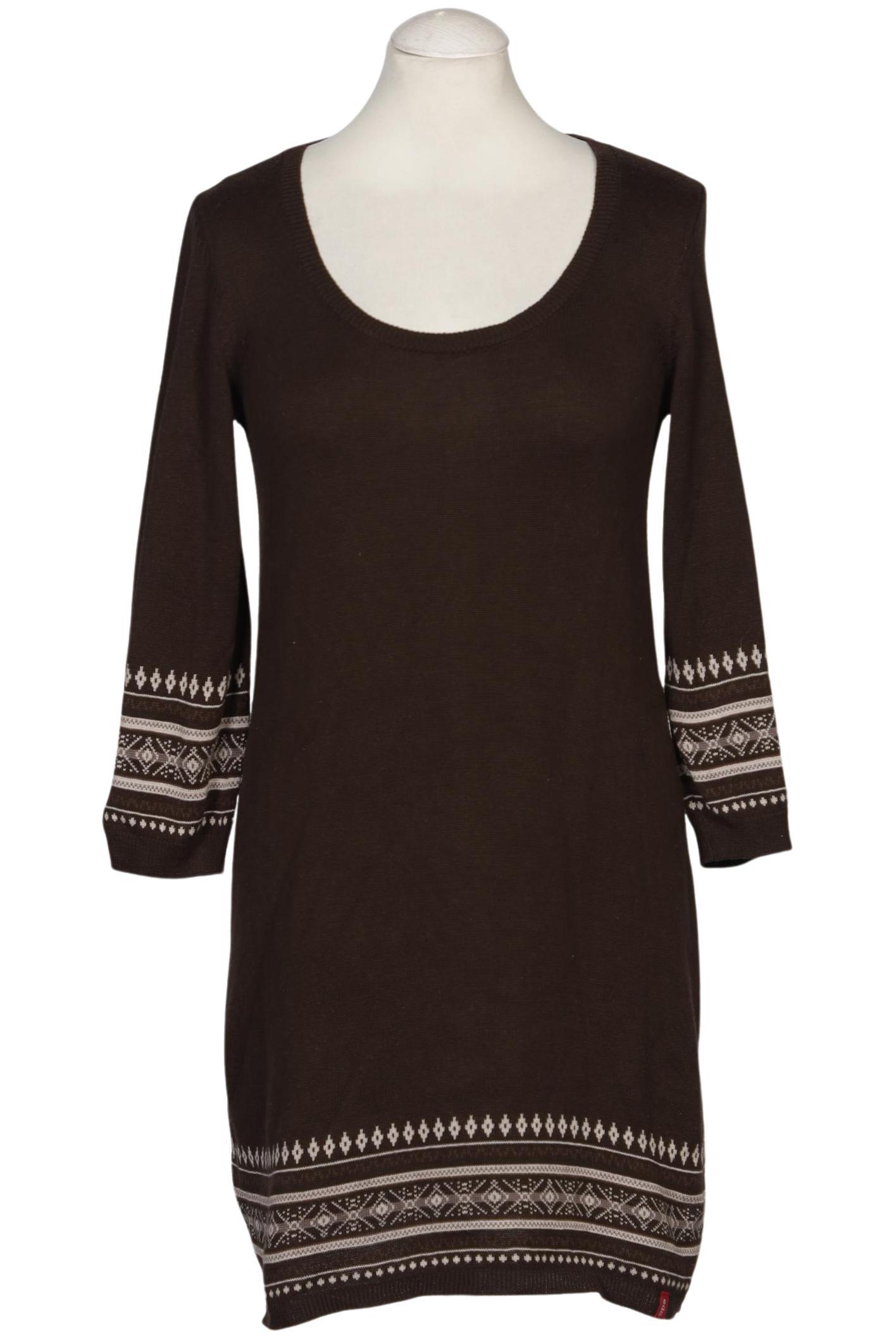 

edc by Esprit Damen Kleid, braun, Gr. 38