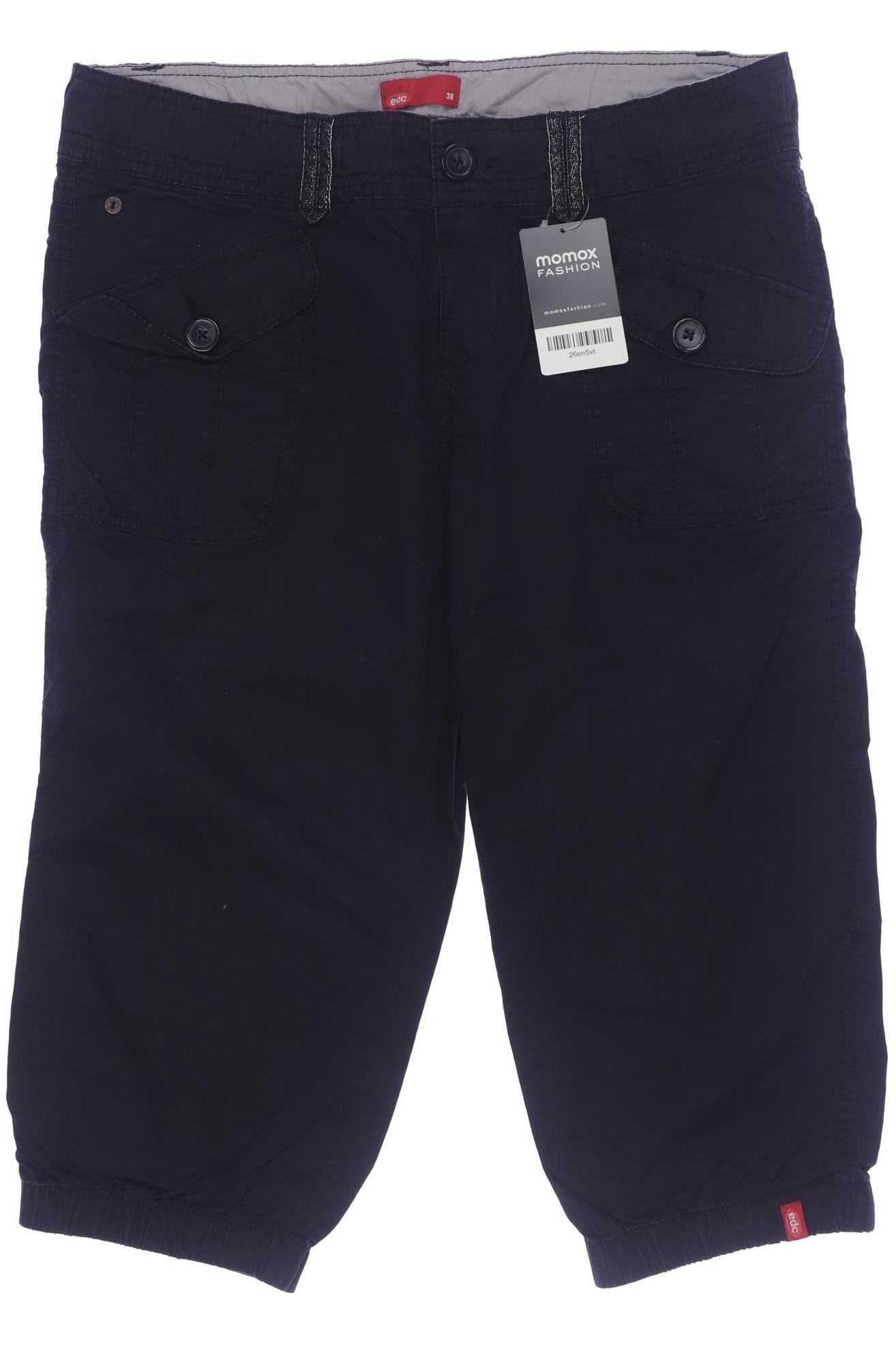 

edc by Esprit Damen Shorts, schwarz, Gr. 38