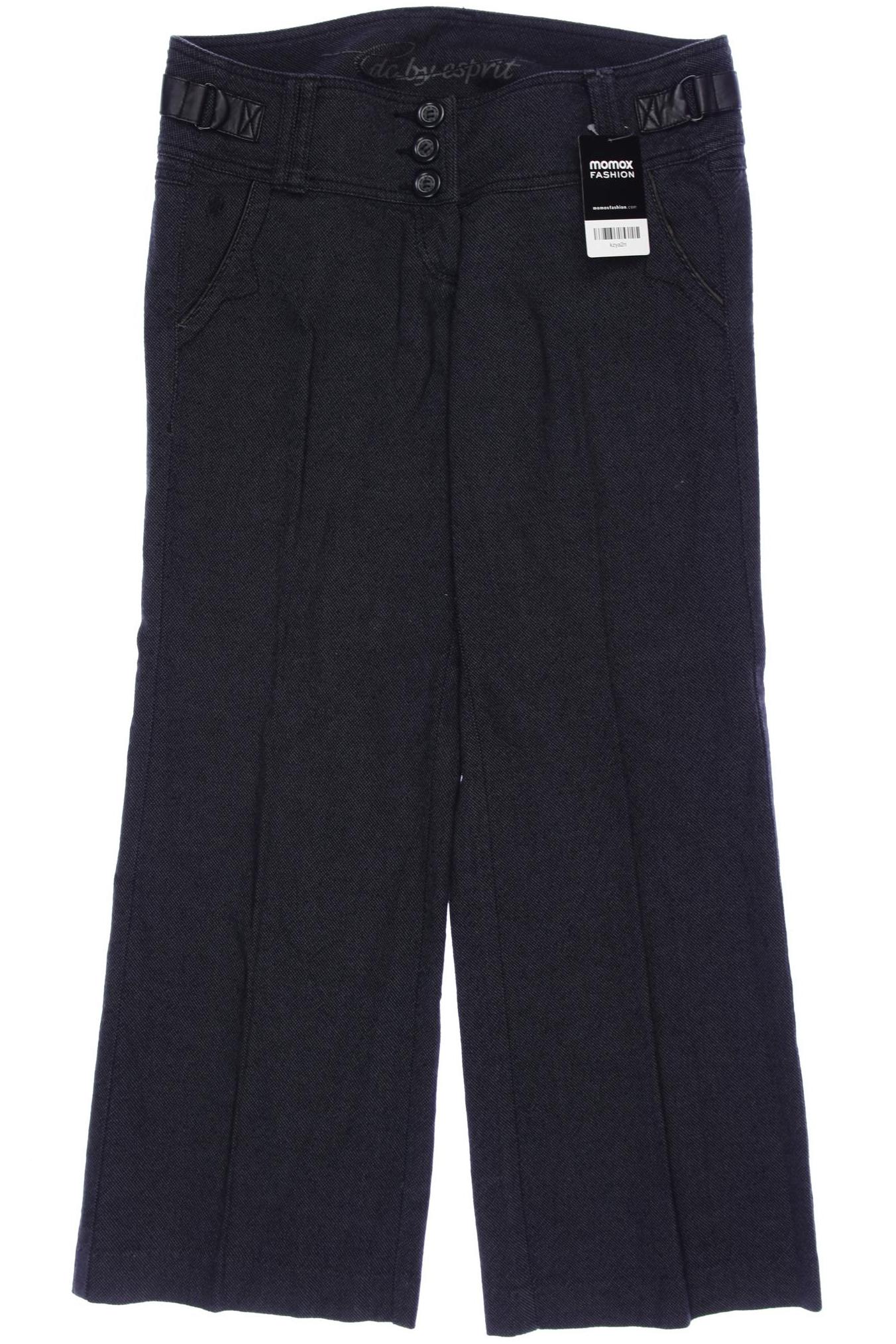 

edc by Esprit Damen Stoffhose, grau