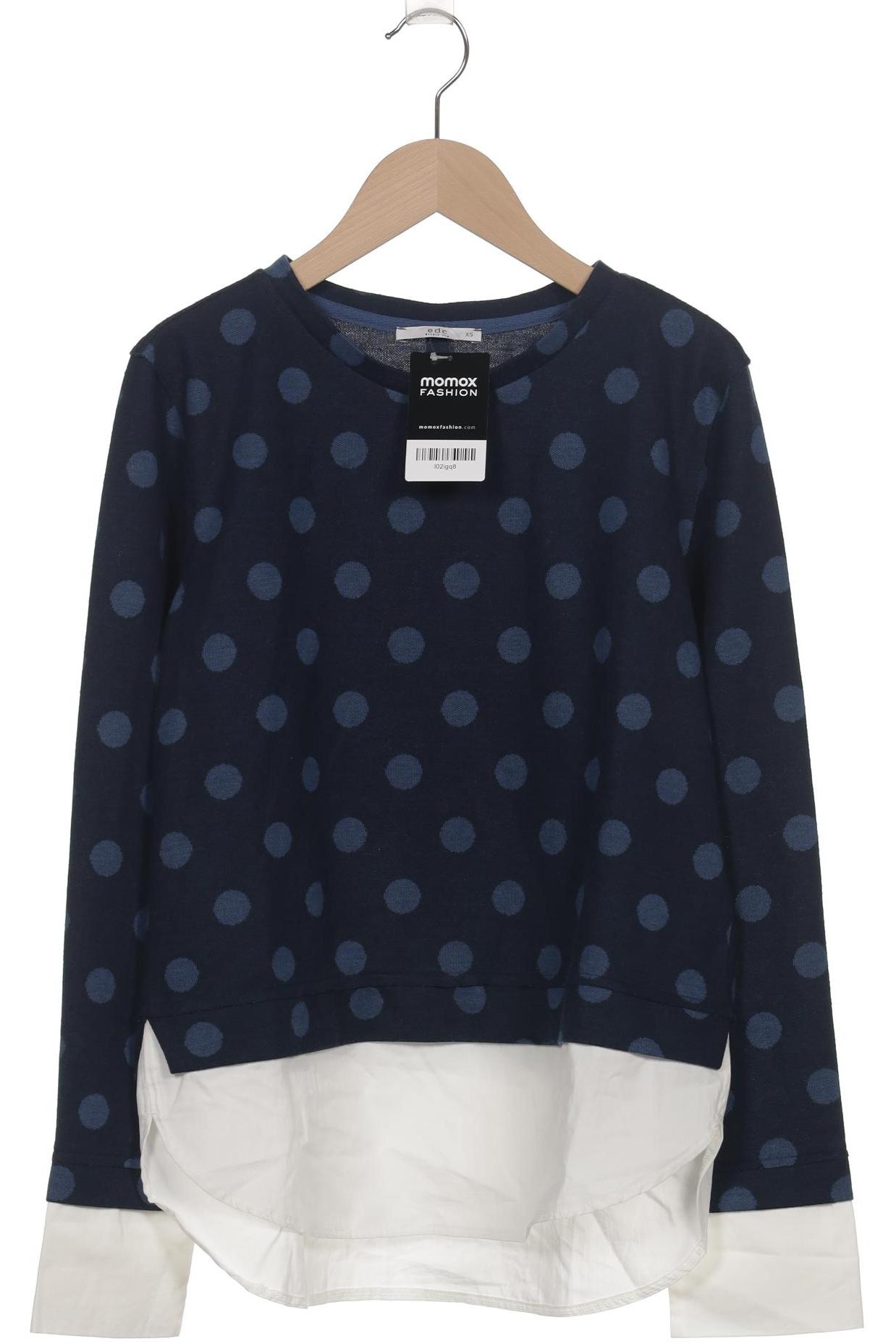 

edc by Esprit Damen Pullover, marineblau, Gr. 34