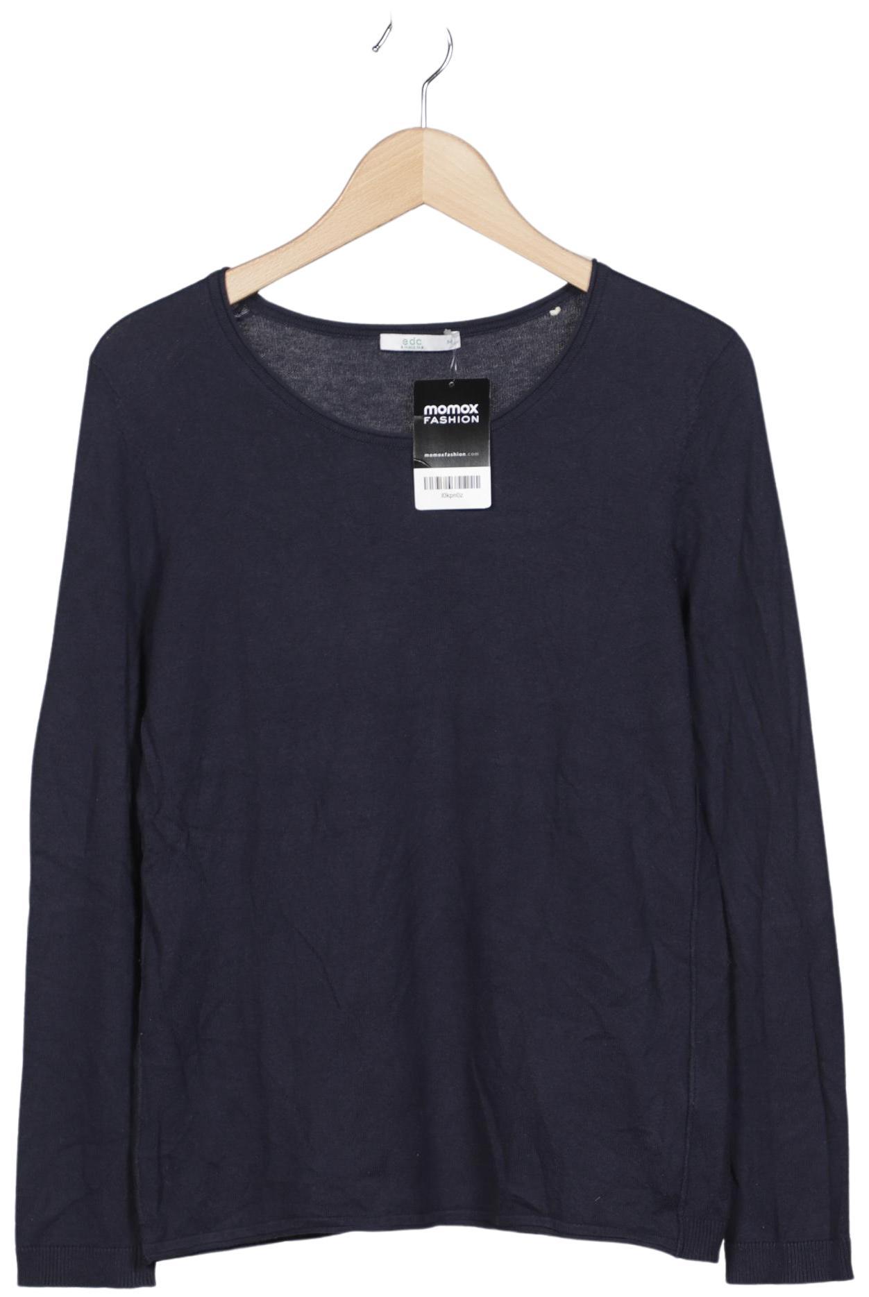 

edc by Esprit Damen Pullover, marineblau, Gr. 38