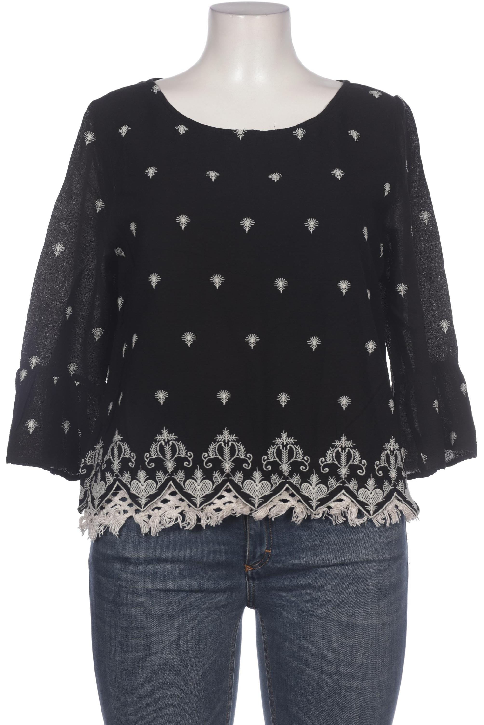 

edc by Esprit Damen Bluse, schwarz, Gr. 44