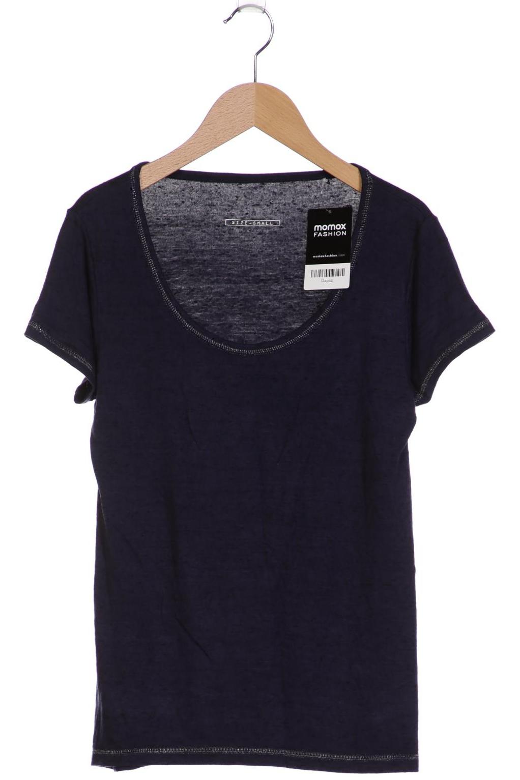 

edc by Esprit Damen T-Shirt, marineblau, Gr. 36