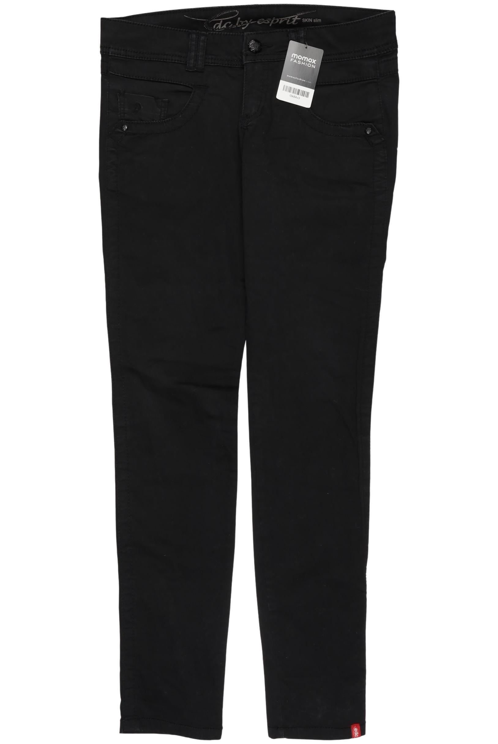 

edc by Esprit Damen Jeans, schwarz, Gr. 38