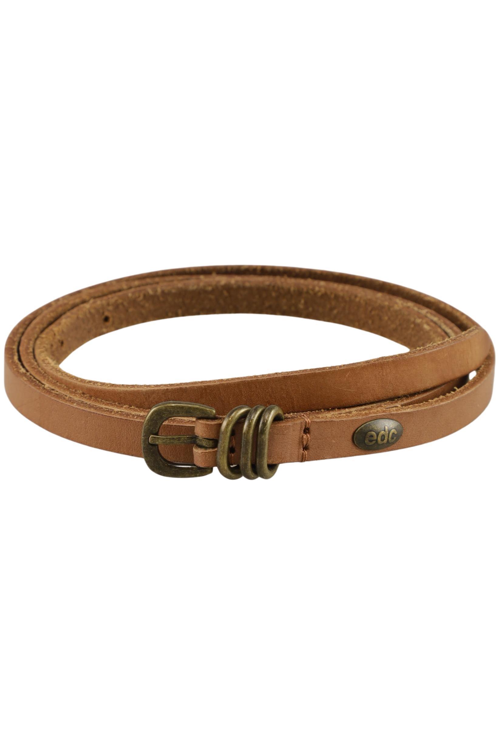 

edc by Esprit Damen Gürtel, braun, Gr. 100