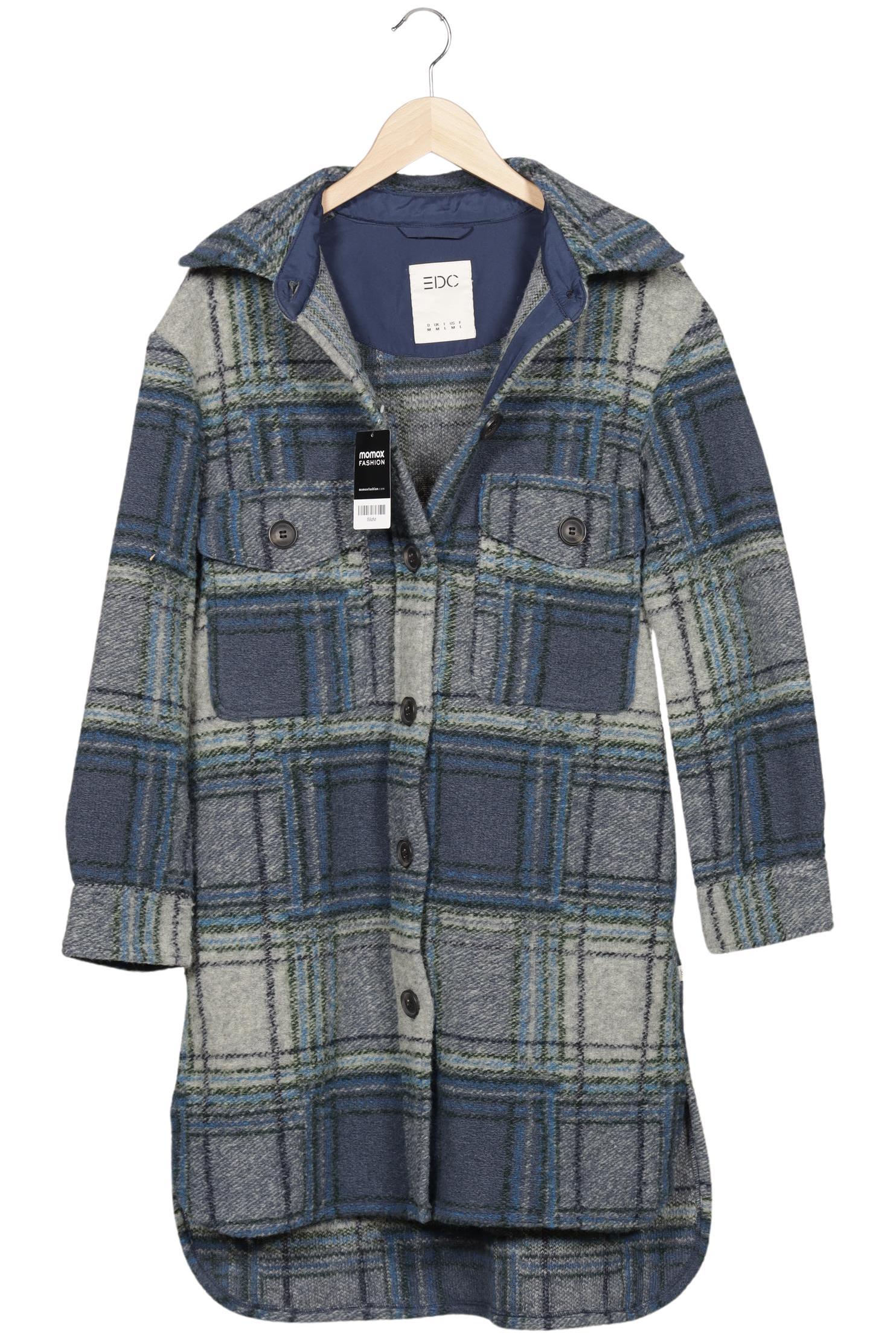 

edc by Esprit Damen Mantel, mehrfarbig, Gr. 38