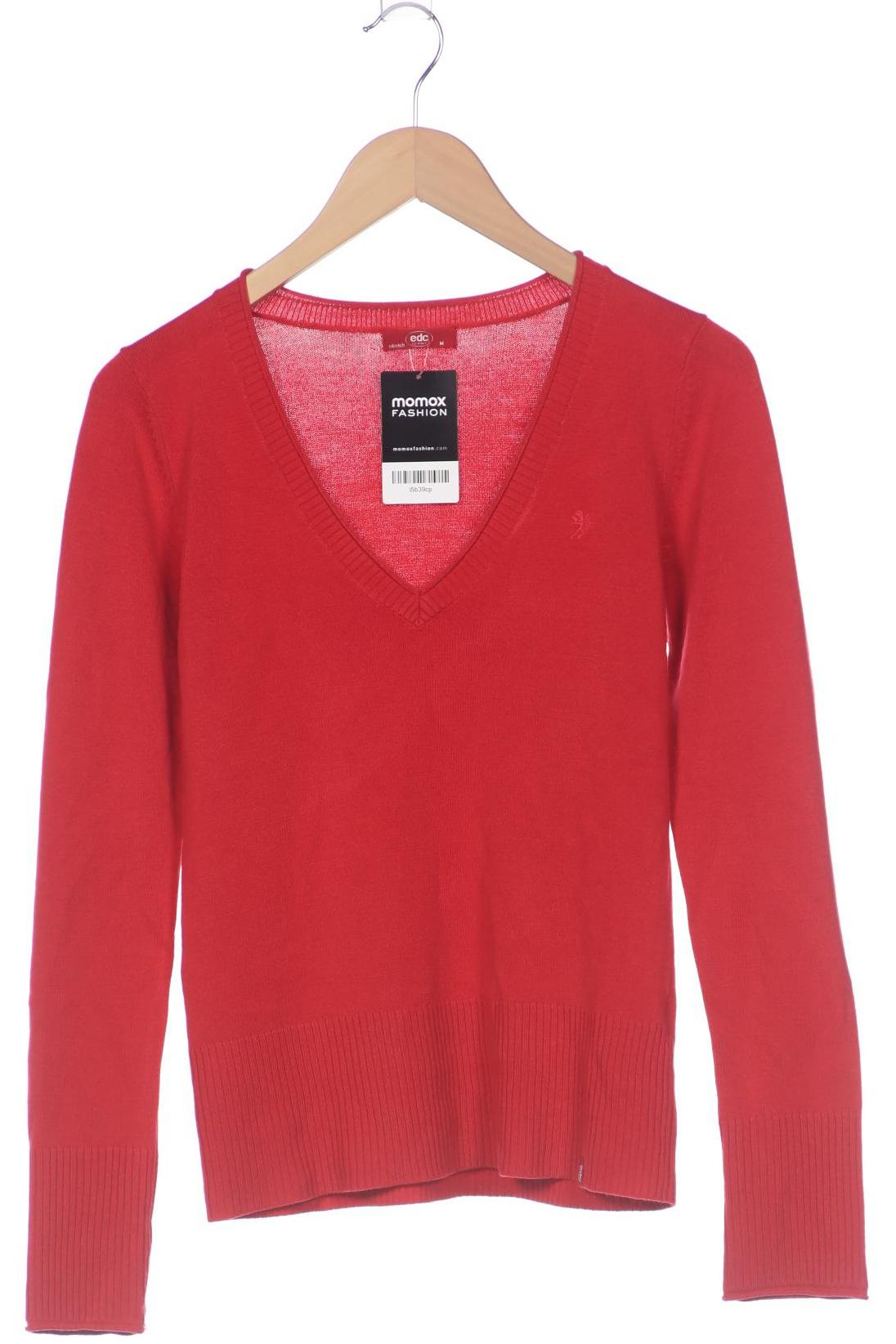 

edc by Esprit Damen Pullover, rot, Gr. 38