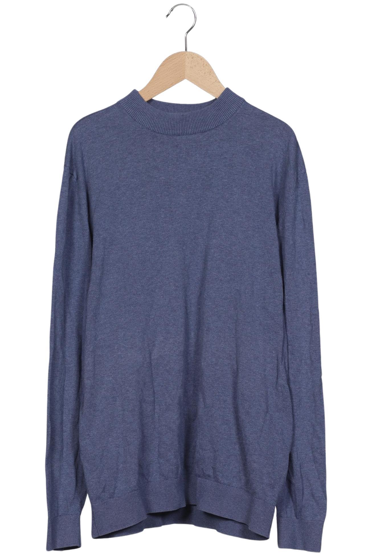 

edc by Esprit Herren Pullover, blau, Gr. 52