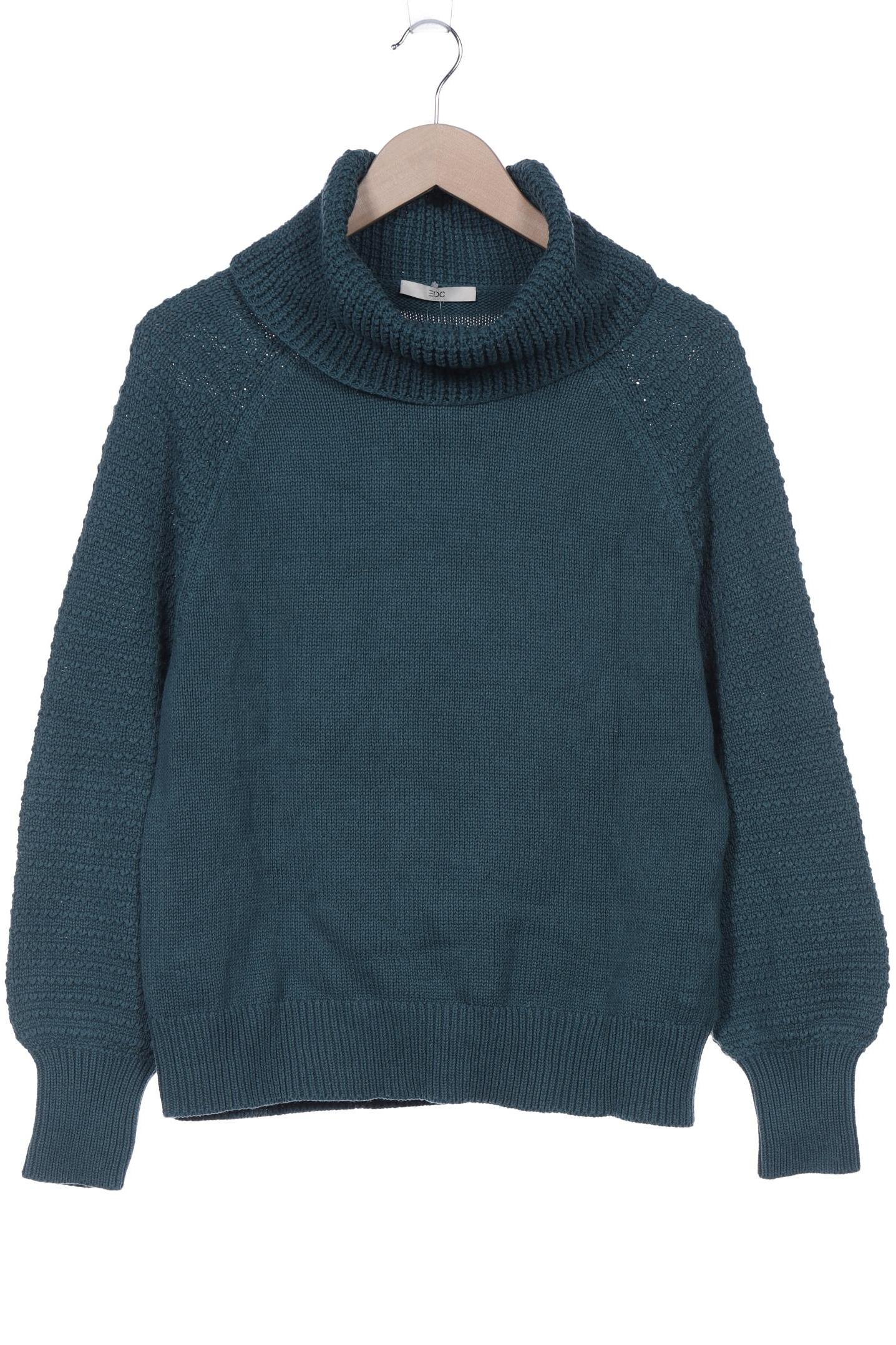 

edc by Esprit Damen Pullover, türkis, Gr. 42