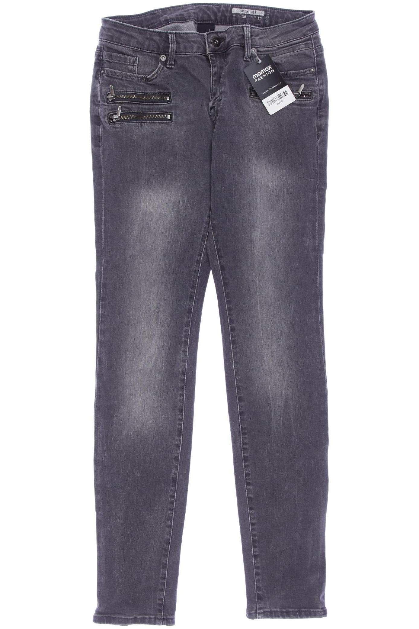 

edc by Esprit Damen Jeans, schwarz, Gr. 28