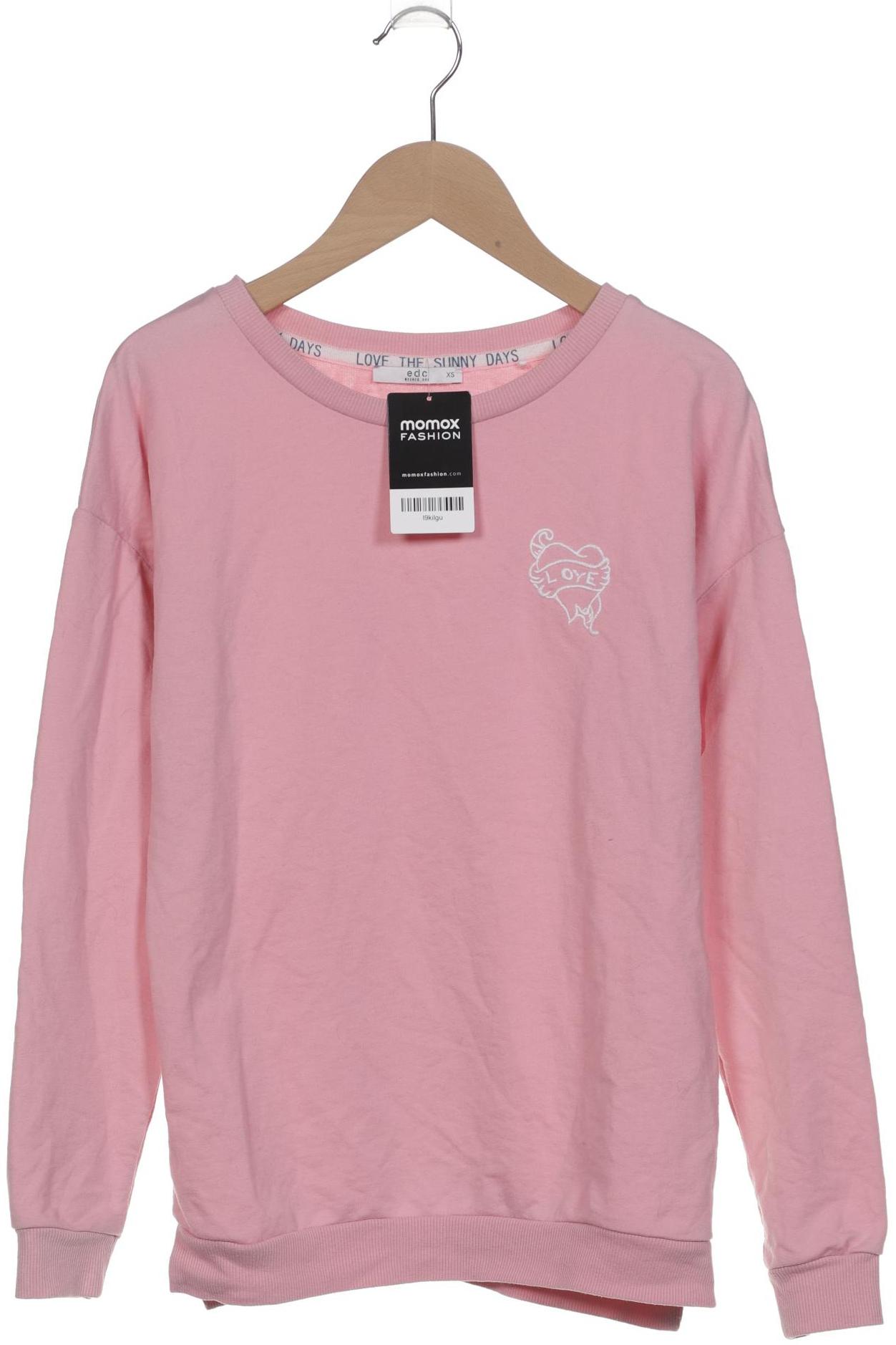 

edc by Esprit Damen Sweatshirt, pink, Gr. 34