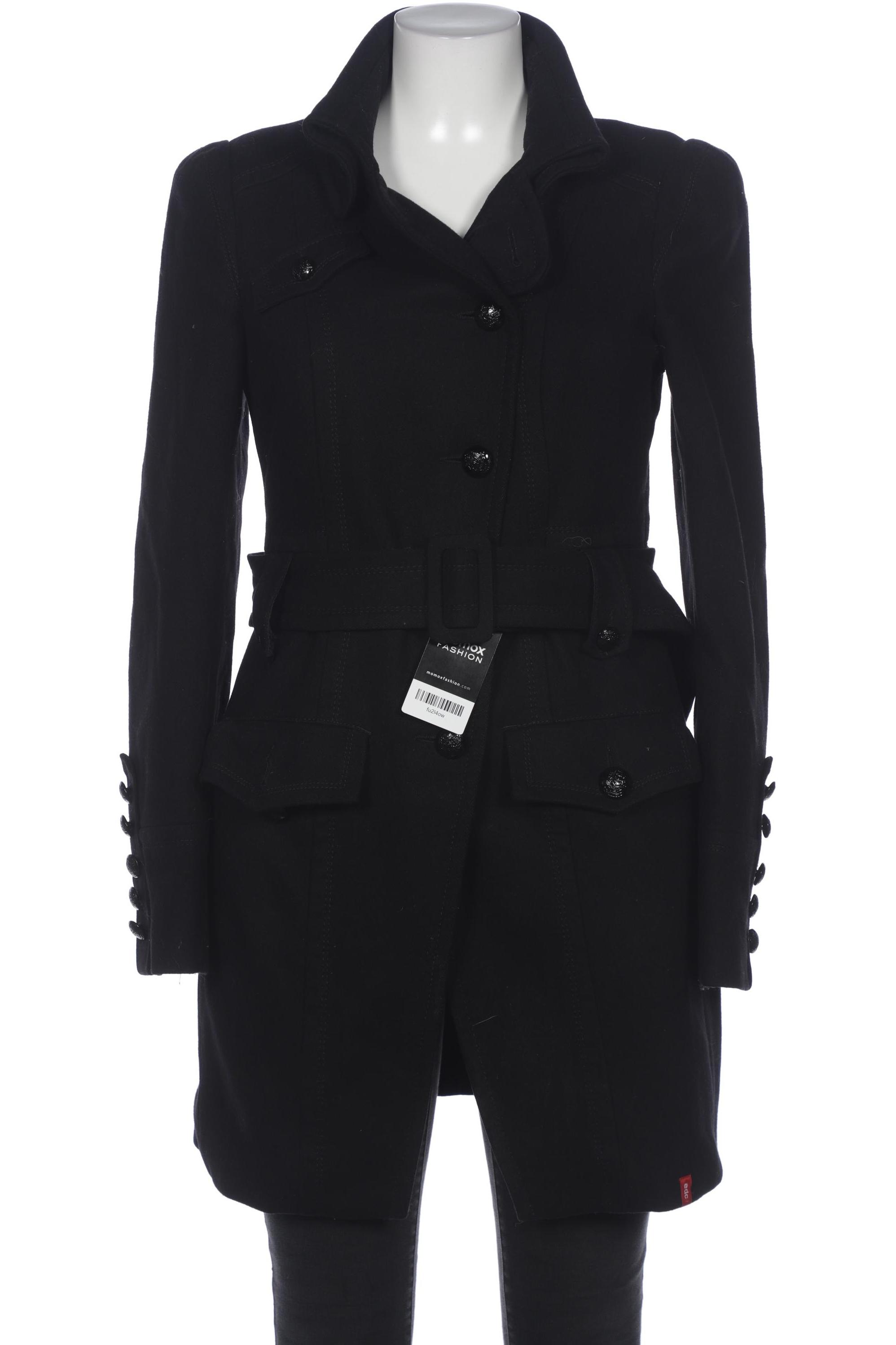 

edc by Esprit Damen Mantel, schwarz, Gr. 42