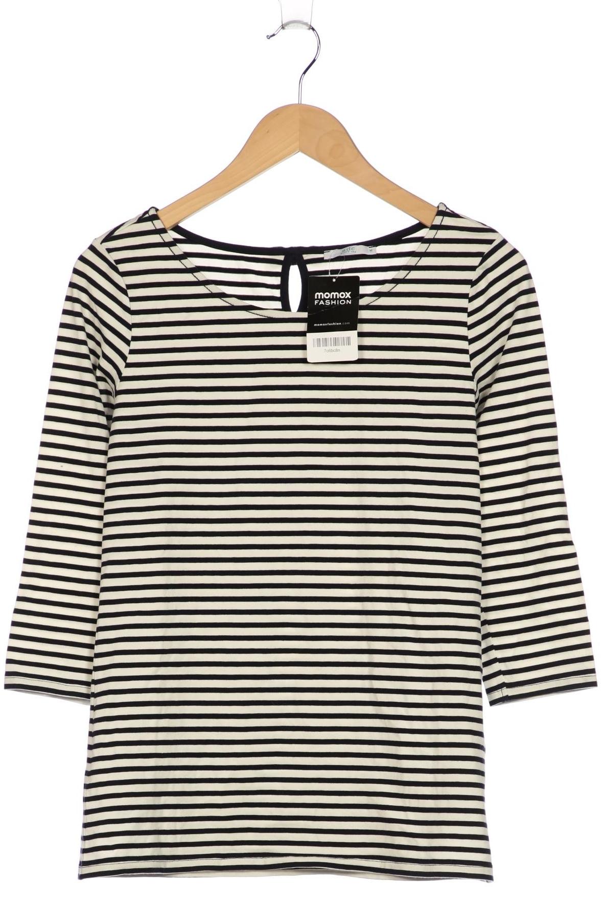 

edc by Esprit Damen Langarmshirt, weiß, Gr. 38