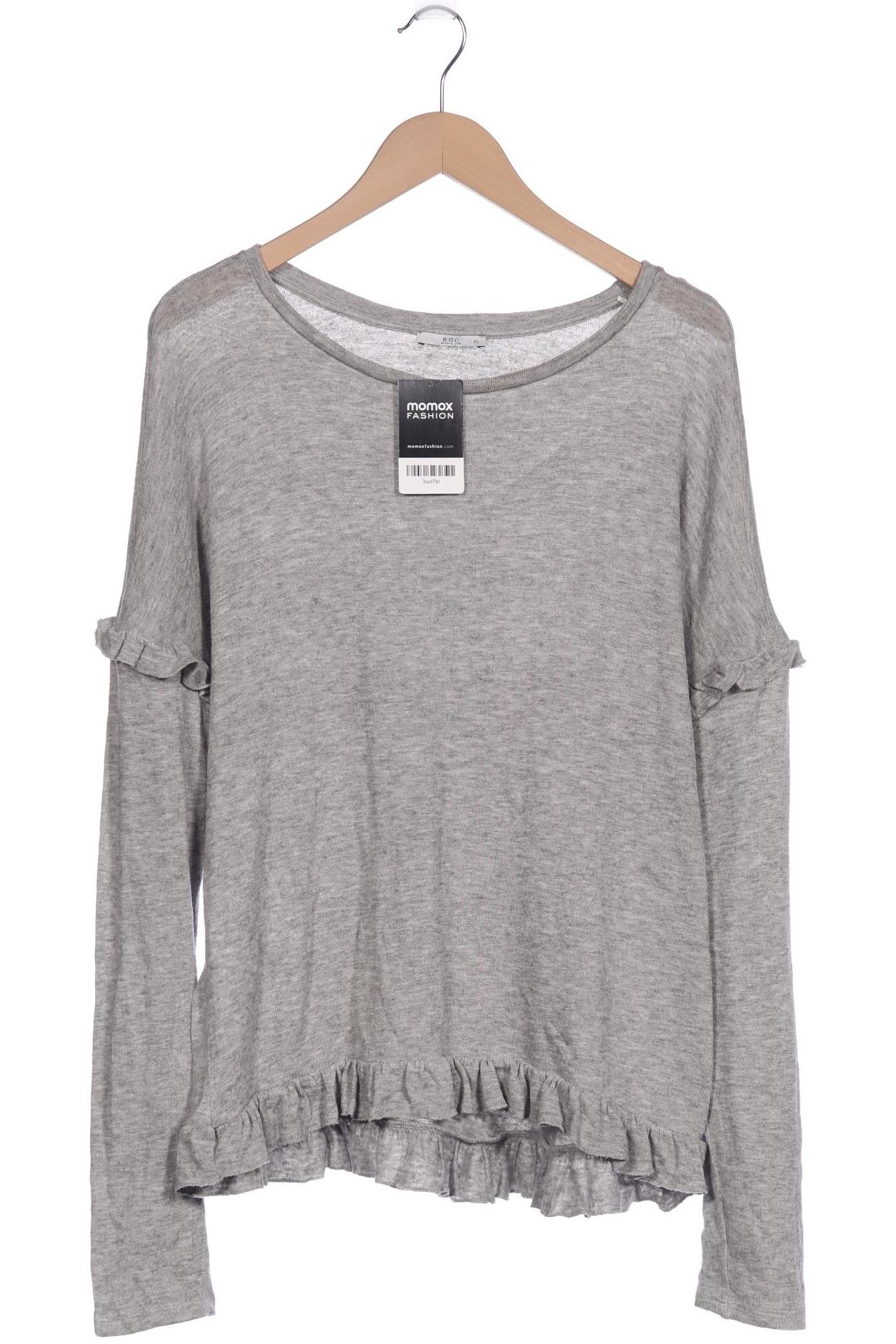 

edc by Esprit Damen Pullover, grau, Gr. 44