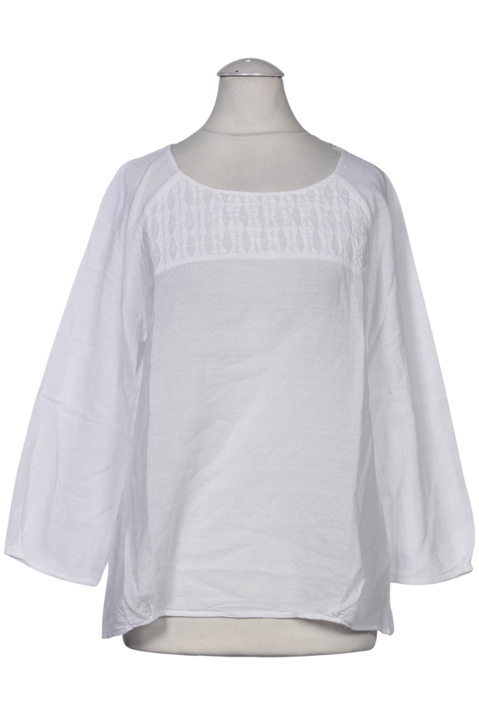 

edc by Esprit Damen Bluse, weiß, Gr. 34