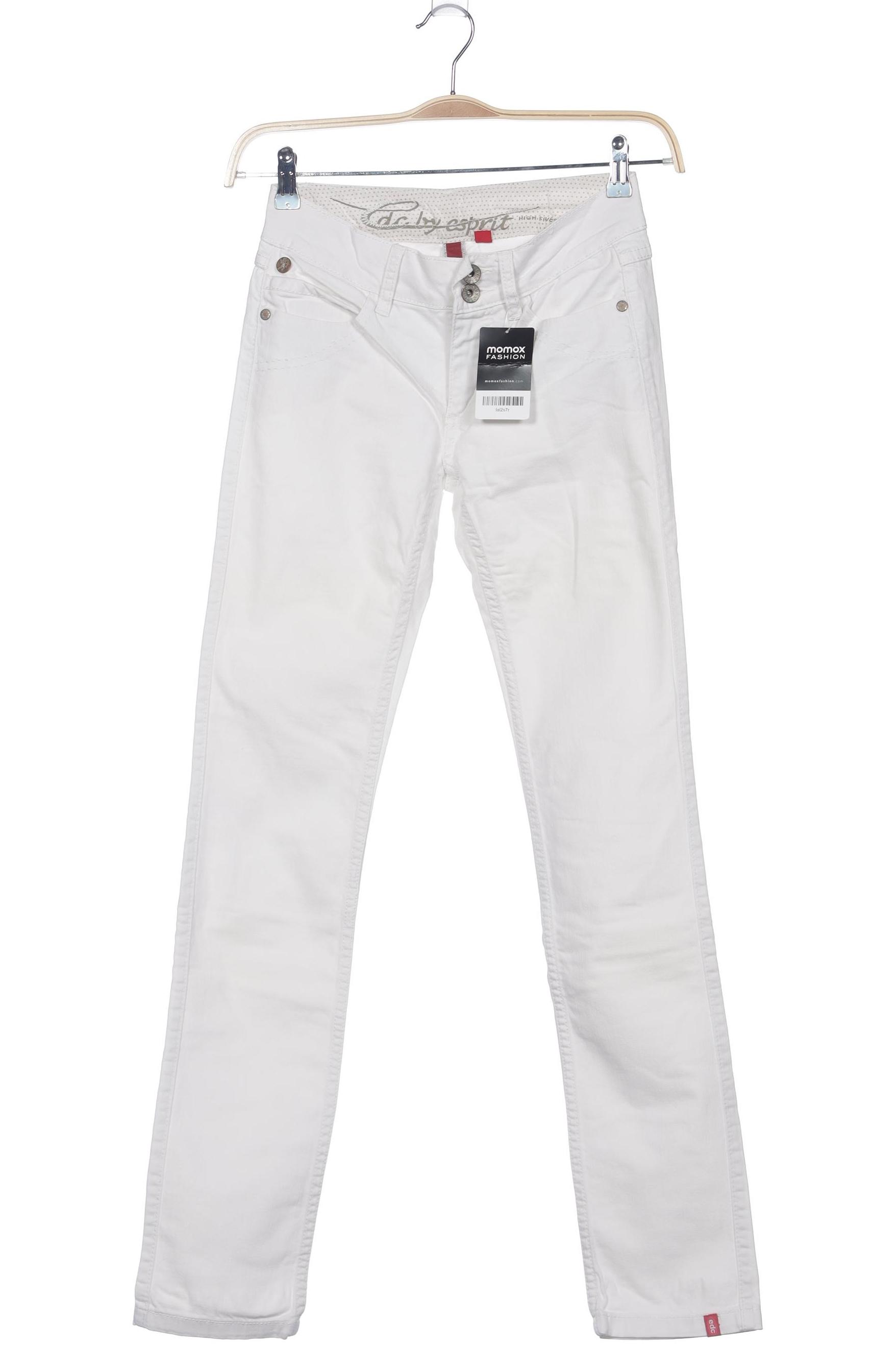 

edc by Esprit Damen Jeans, weiß, Gr. 32