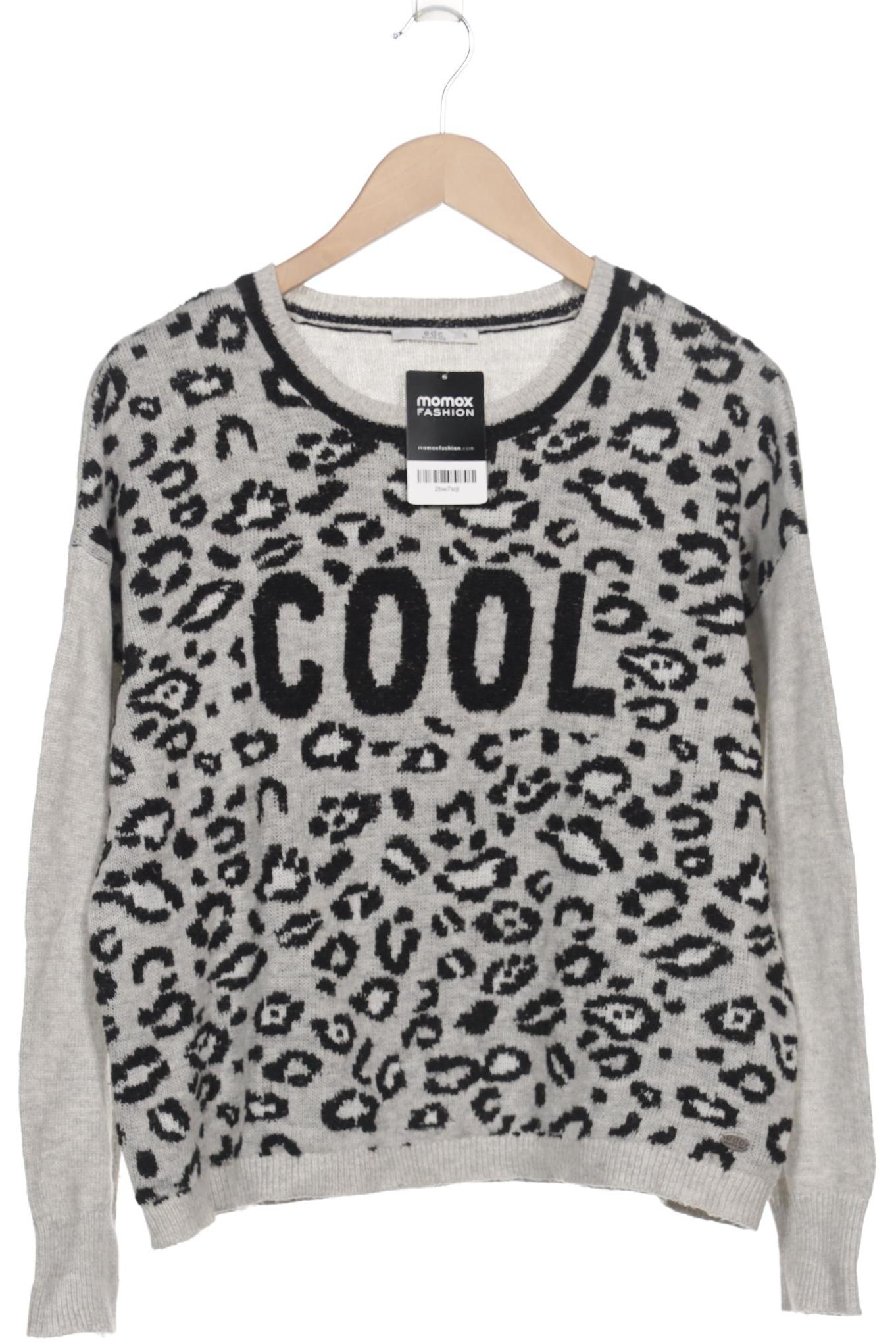 

edc by Esprit Damen Pullover, grau, Gr. 36