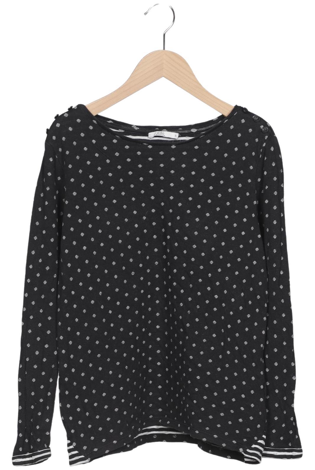 

edc by Esprit Damen Sweatshirt, schwarz, Gr. 36