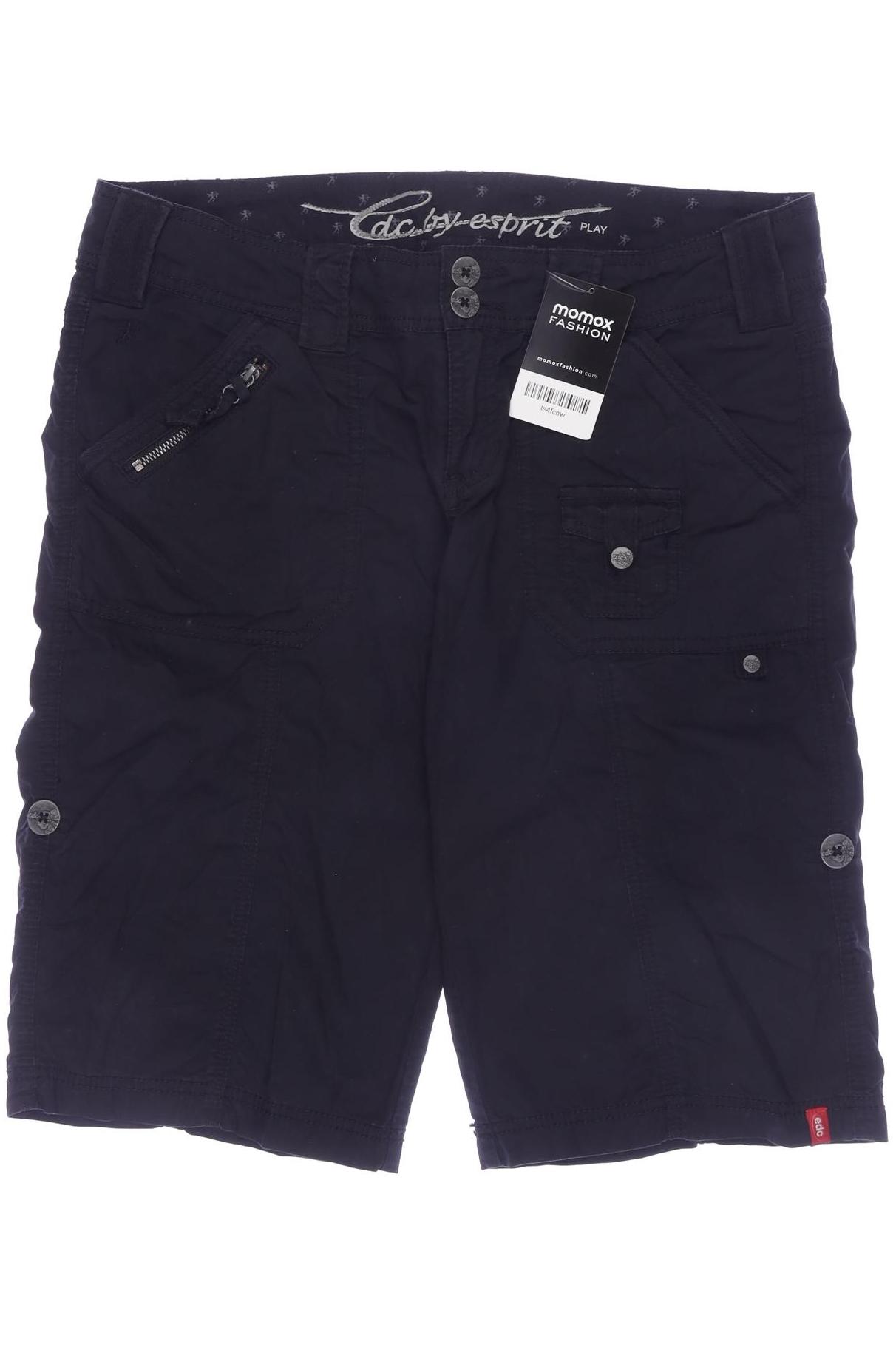 

edc by Esprit Damen Shorts, schwarz, Gr. 38