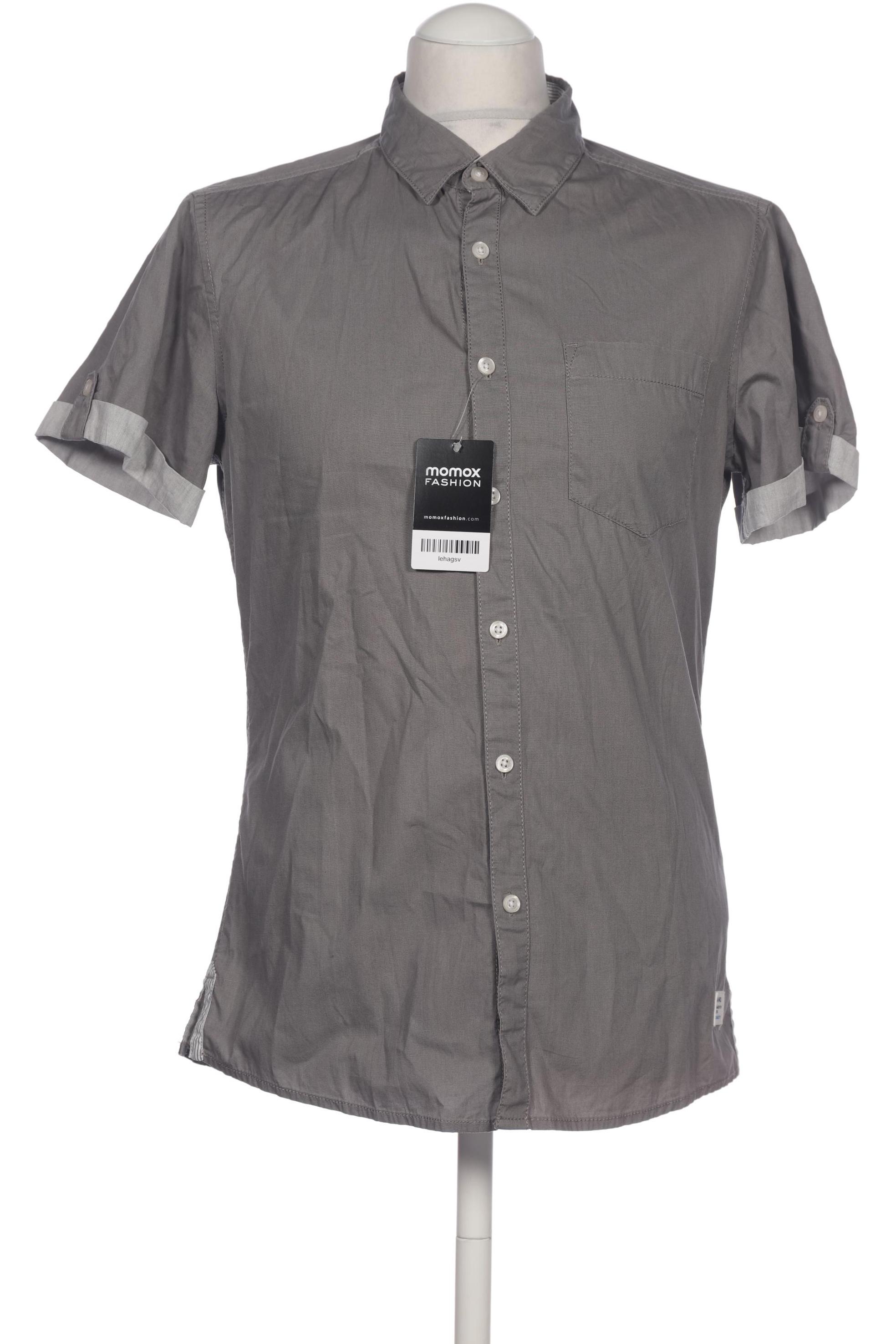 

edc by Esprit Herren Hemd, grün, Gr. 46