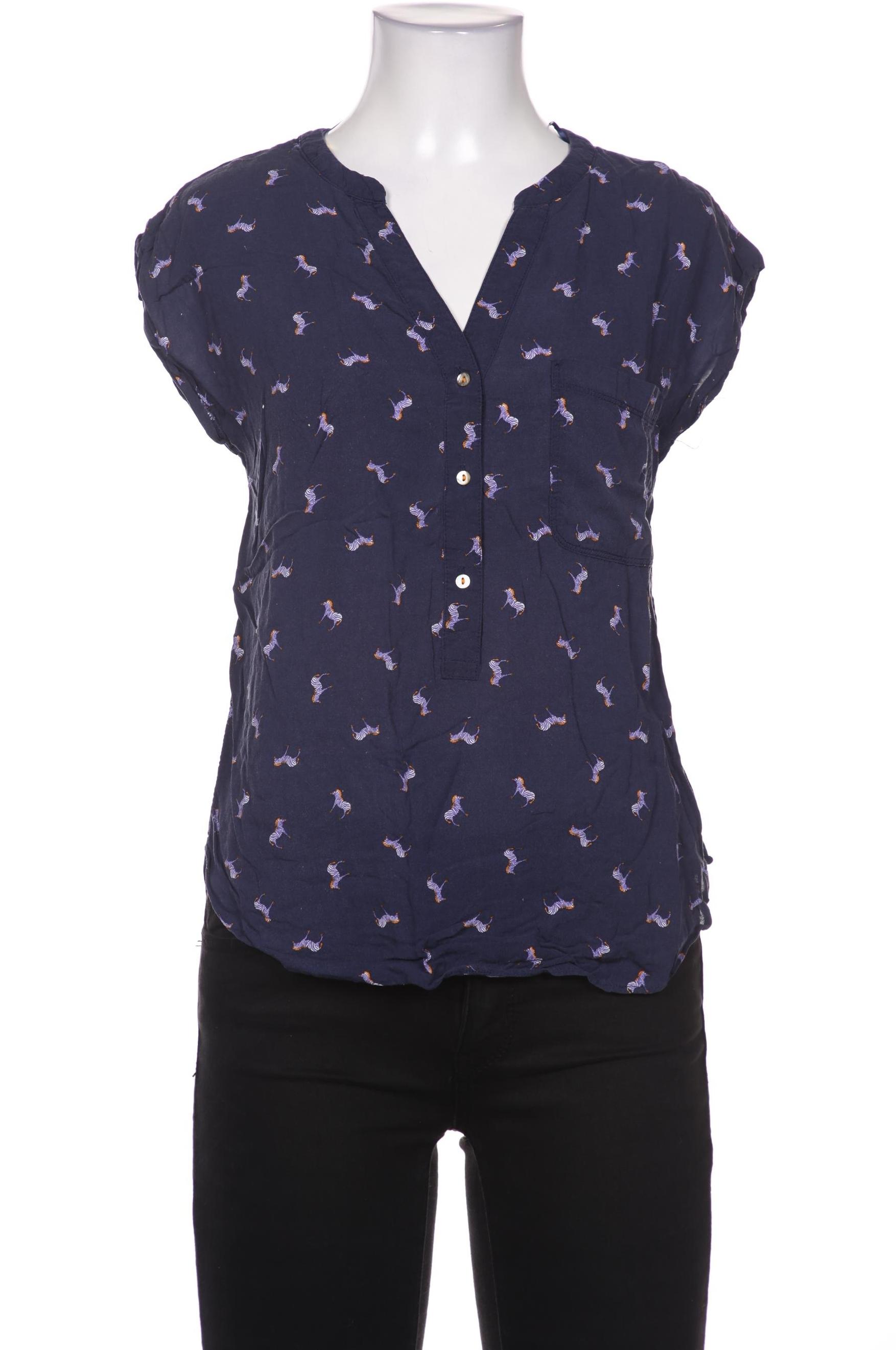 

edc by Esprit Damen Bluse, marineblau, Gr. 36