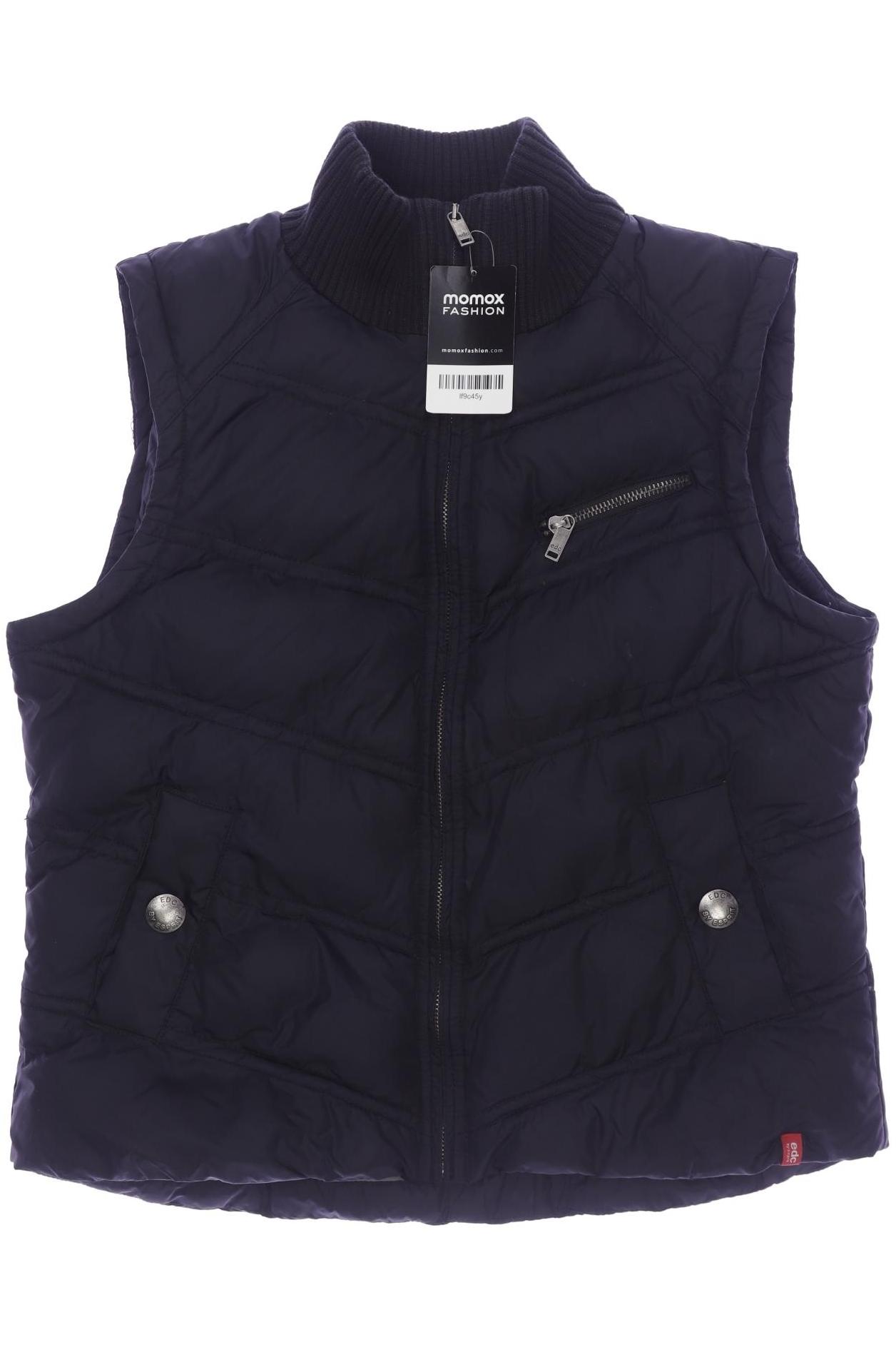 

edc by Esprit Damen Weste, schwarz, Gr. 42