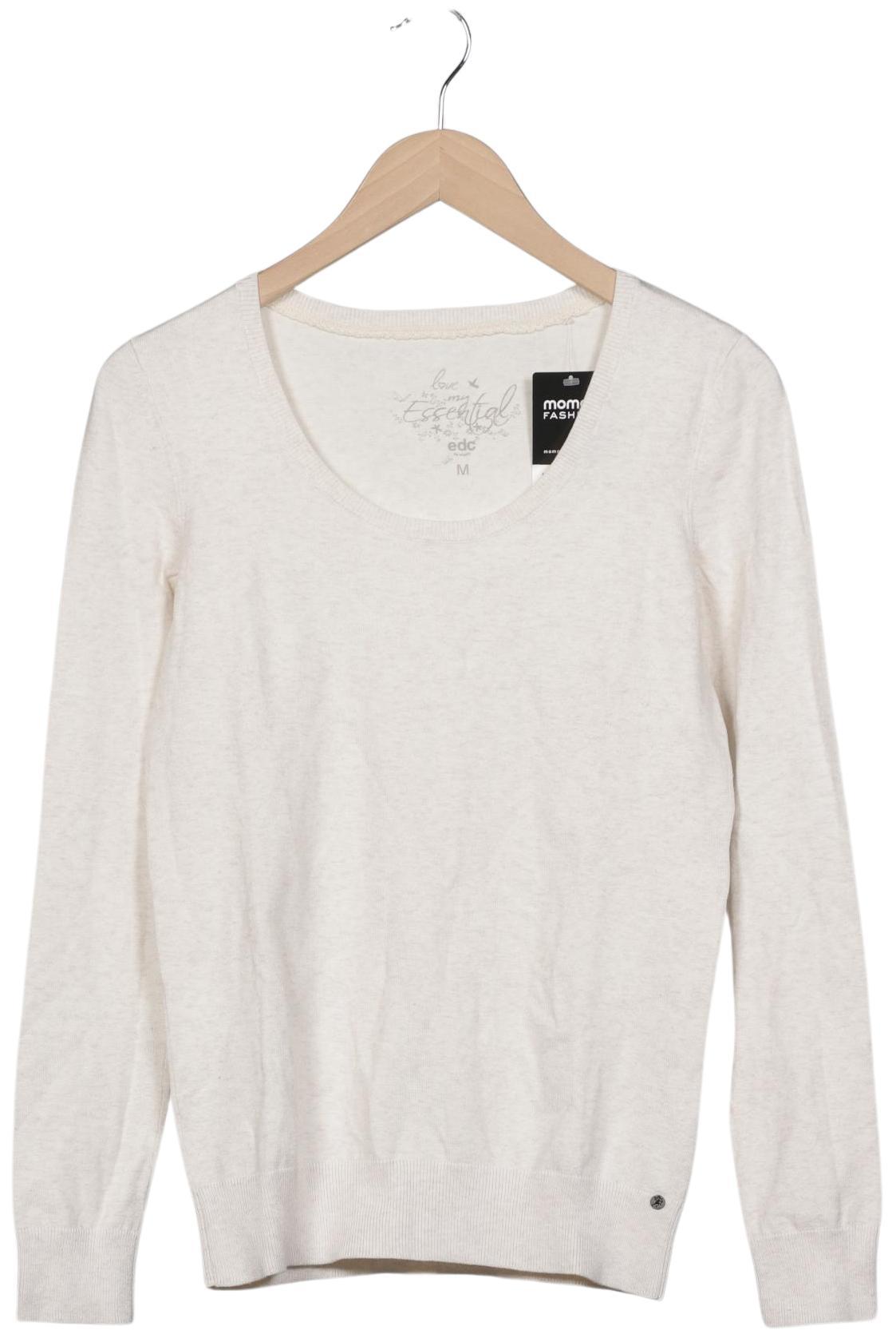 

edc by Esprit Damen Pullover, cremeweiß, Gr. 38