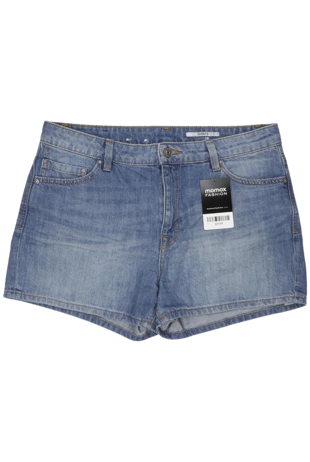 

edc by Esprit Damen Shorts, blau, Gr. 28