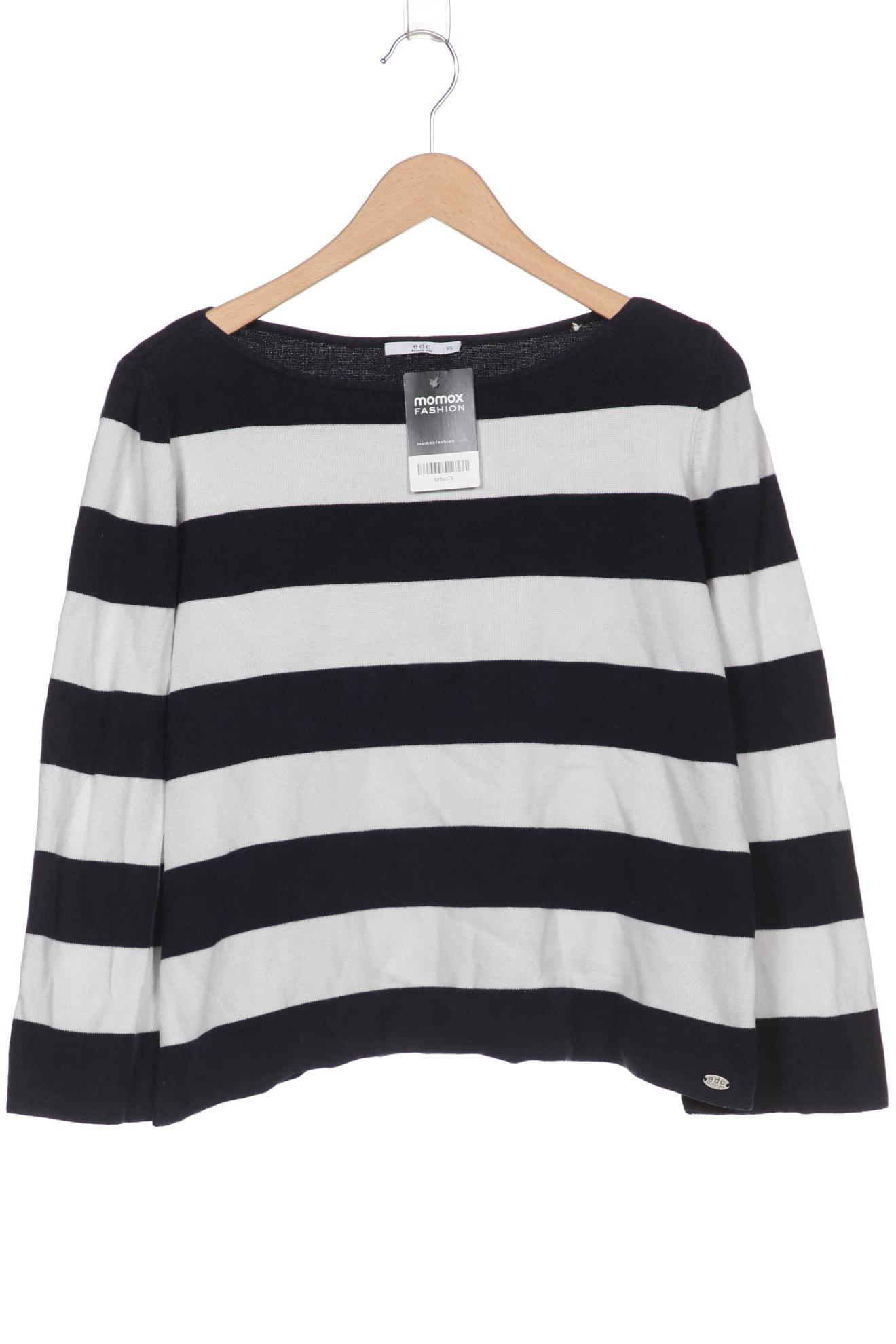 

edc by Esprit Damen Pullover, marineblau, Gr. 34