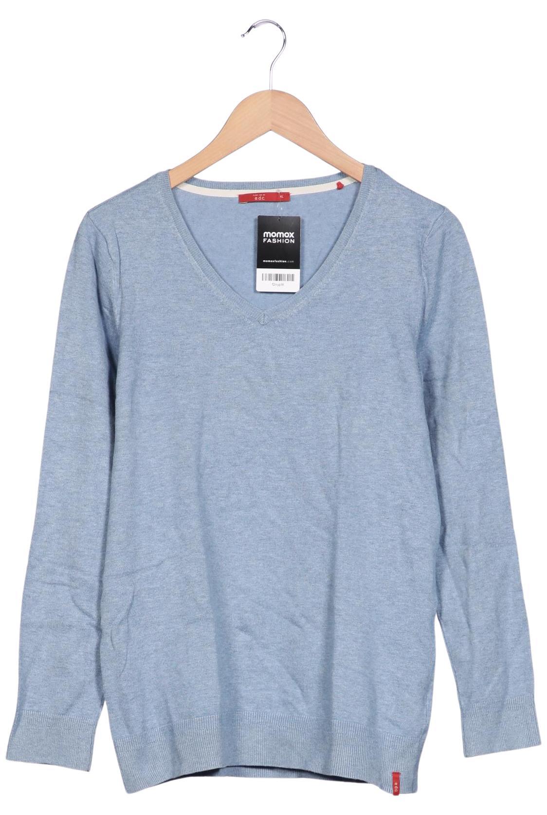 

edc by Esprit Damen Pullover, hellblau, Gr. 44