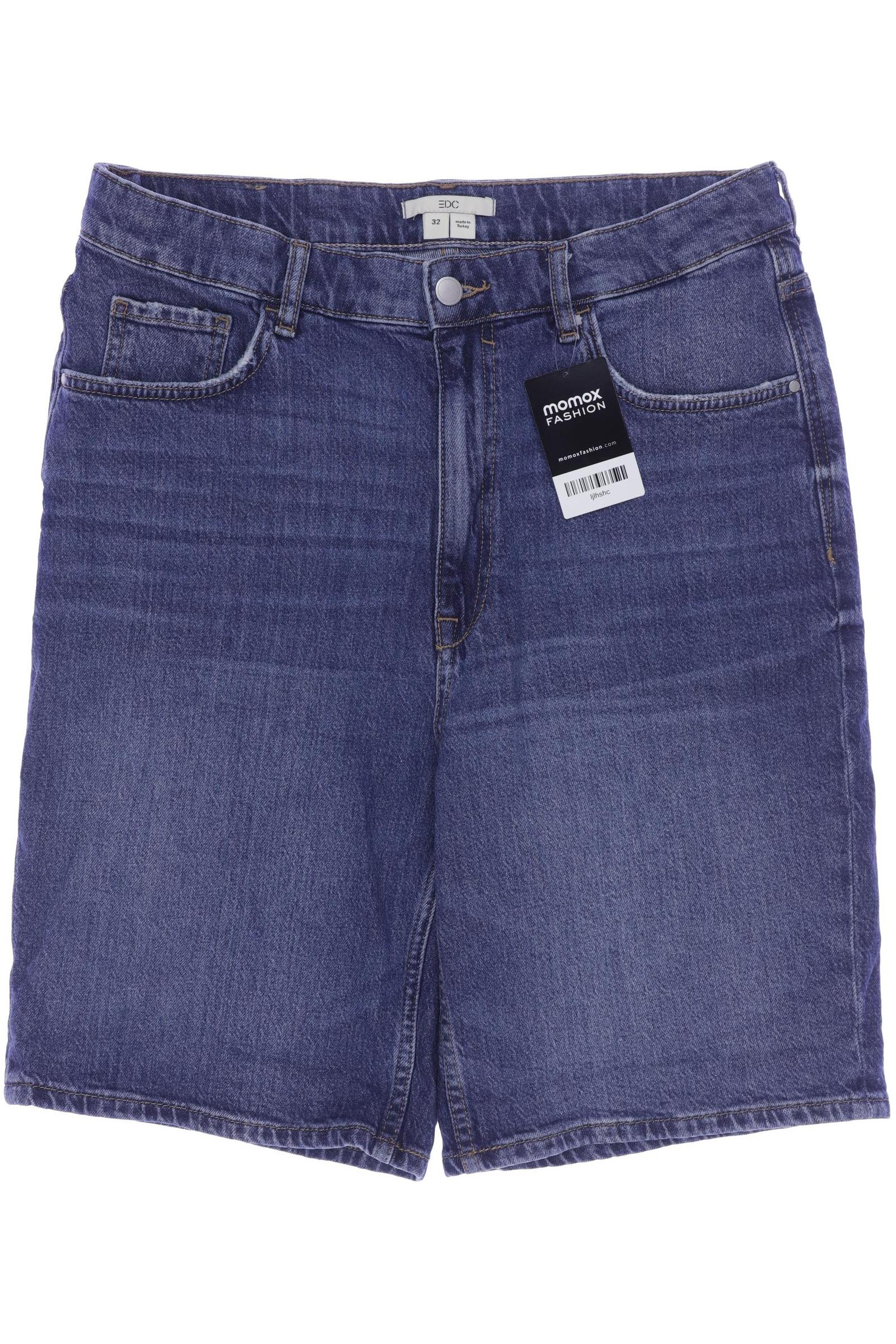 

edc by Esprit Damen Shorts, blau, Gr. 42