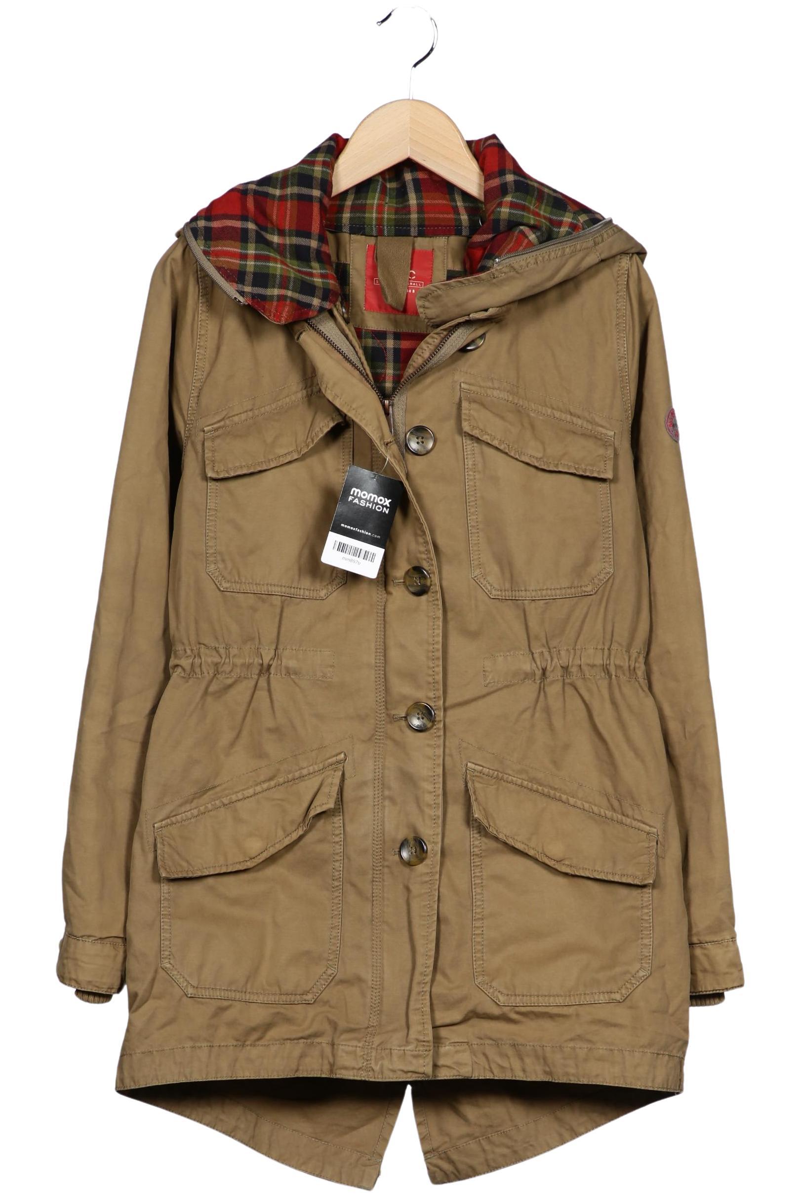 

edc by Esprit Damen Mantel, beige, Gr. 34