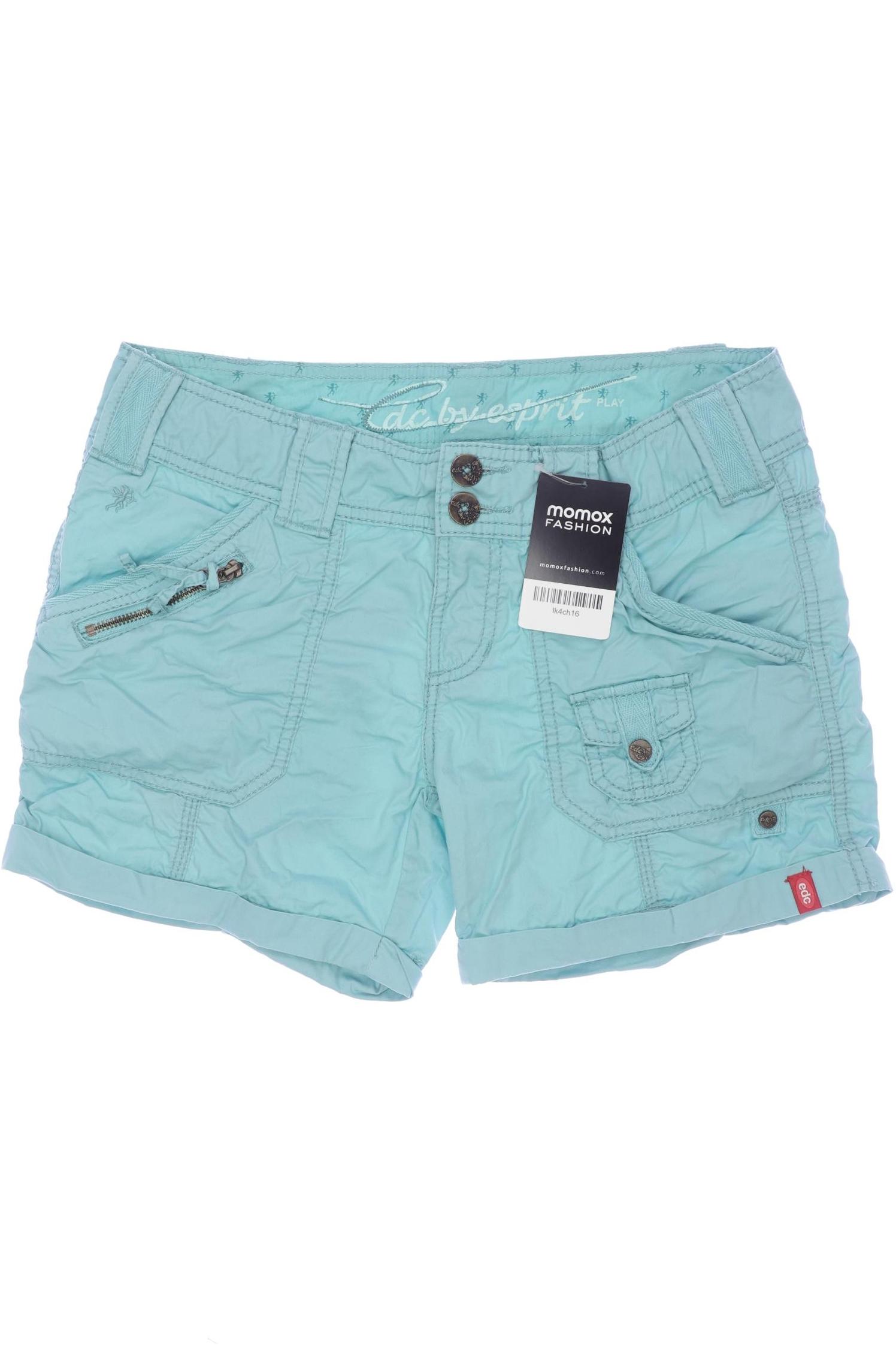 

edc by Esprit Damen Shorts, türkis, Gr. 34