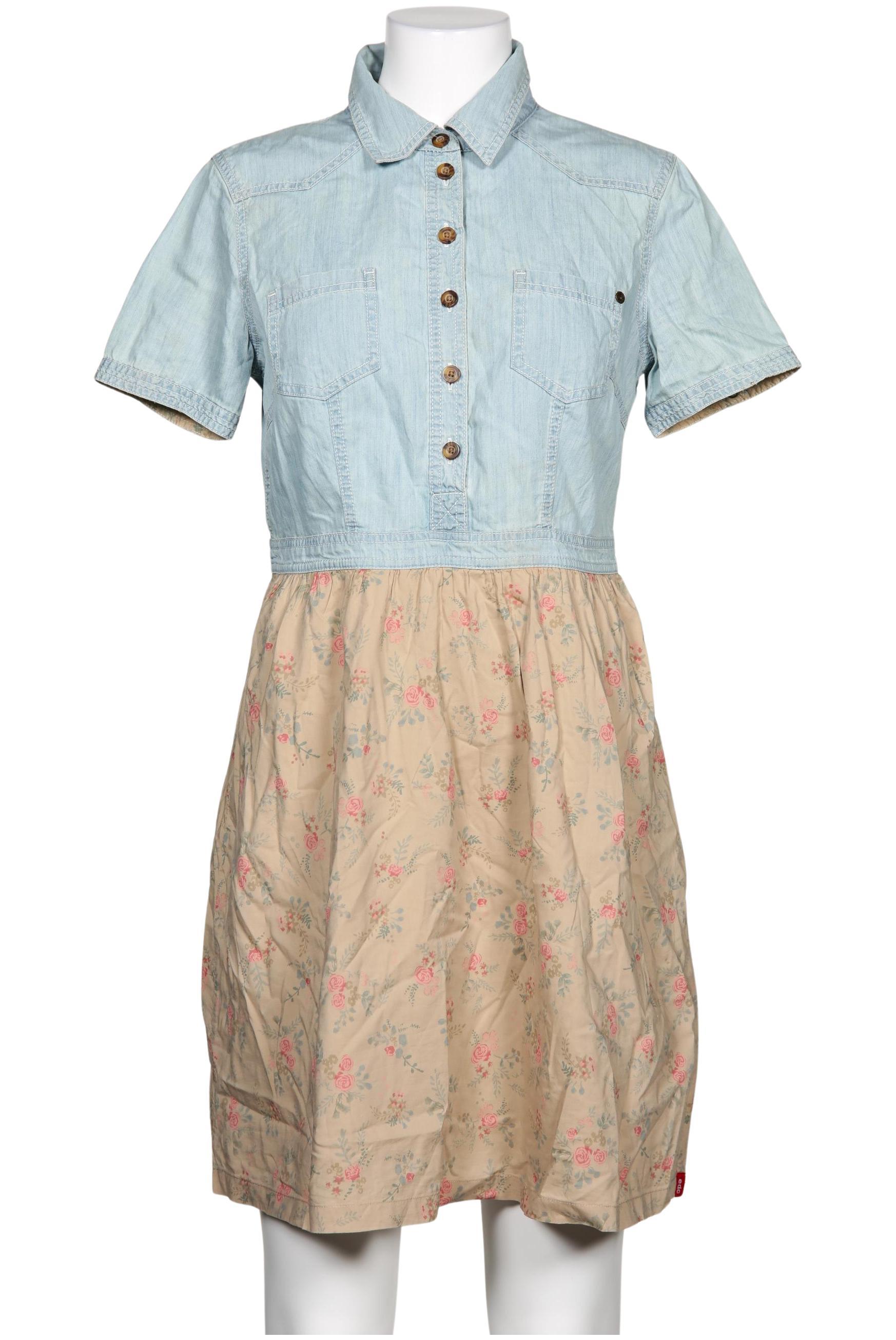 

edc by Esprit Damen Kleid, beige, Gr. 40