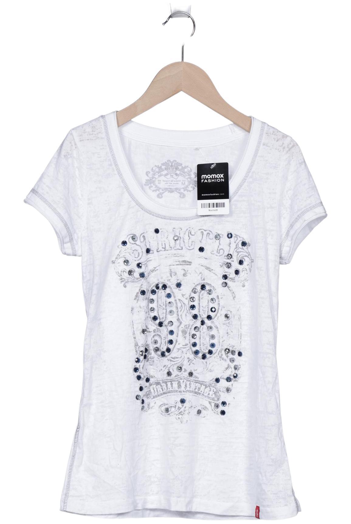 

edc by Esprit Damen T-Shirt, weiß, Gr. 38