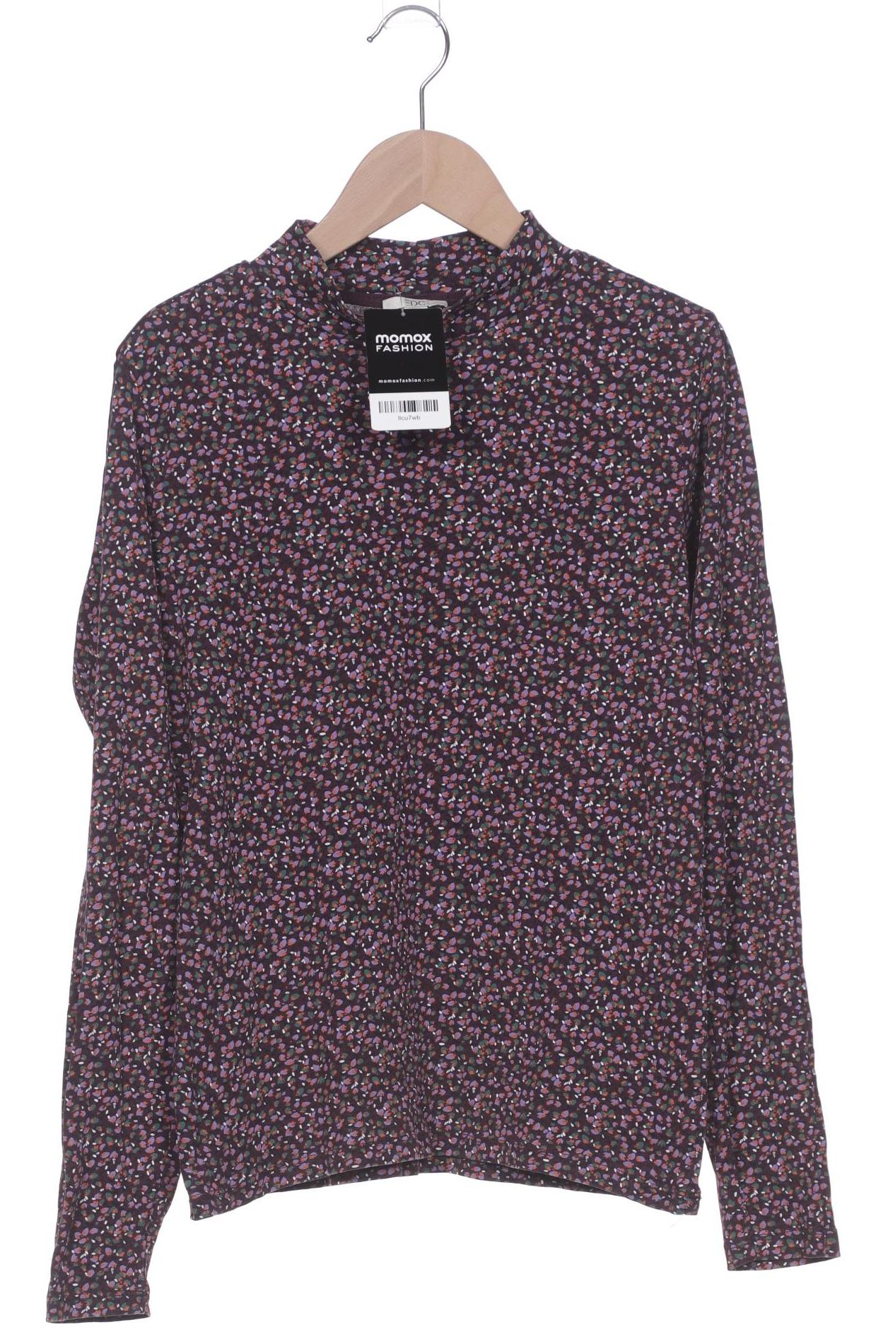

edc by Esprit Damen Langarmshirt, bordeaux, Gr. 38