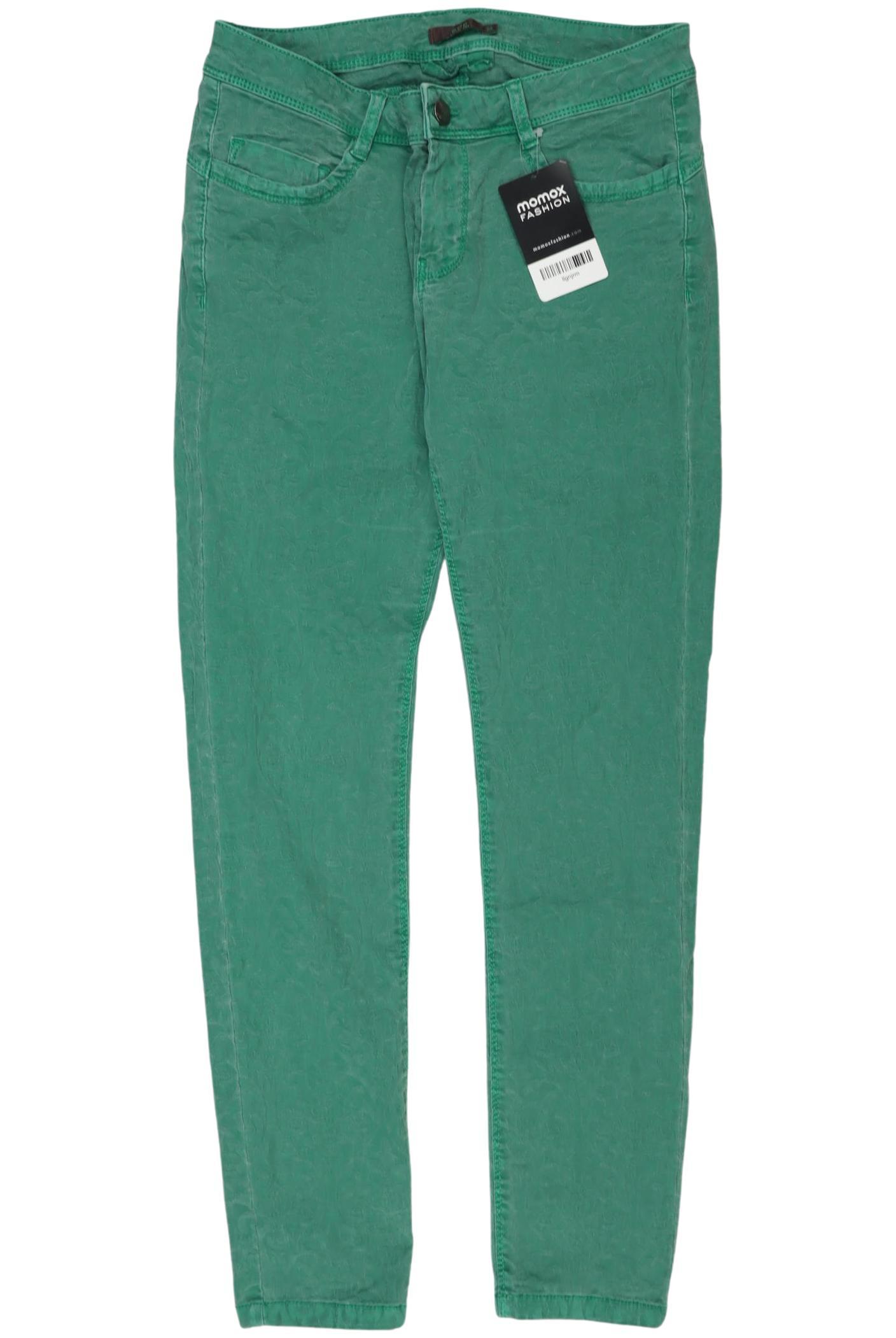 

edc by Esprit Damen Stoffhose, grün, Gr. 34