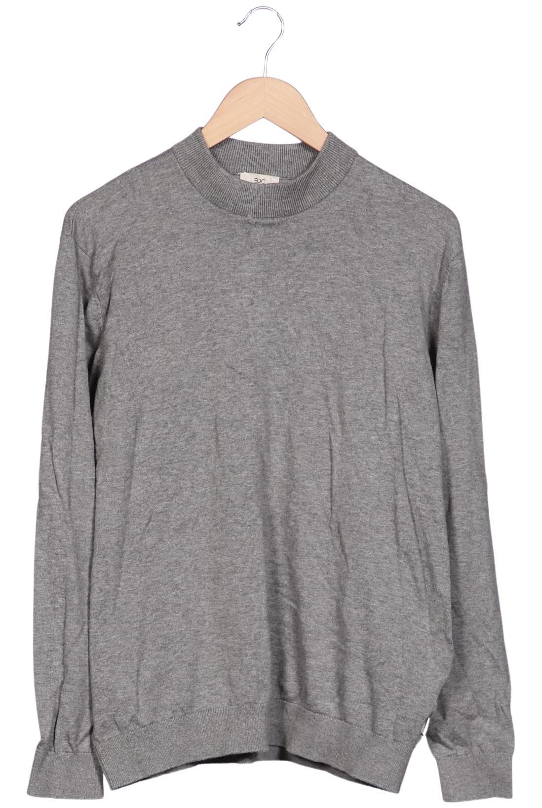 

edc by Esprit Herren Pullover, grau, Gr. 54
