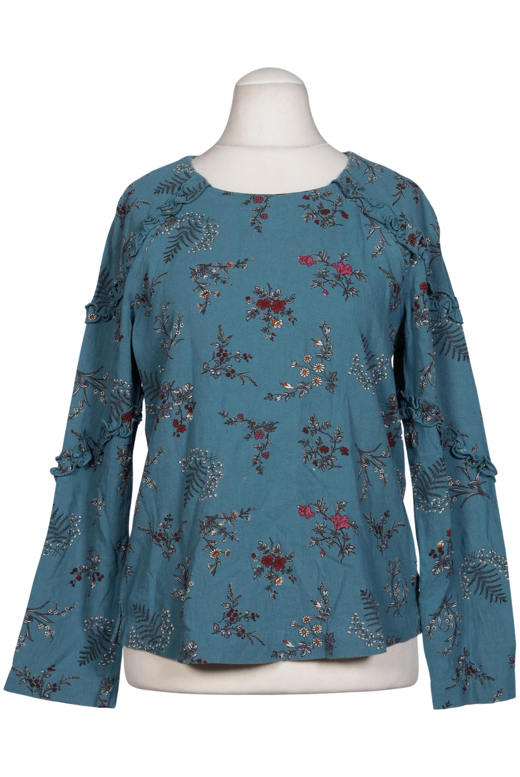 

edc by Esprit Damen Bluse, blau, Gr. 36