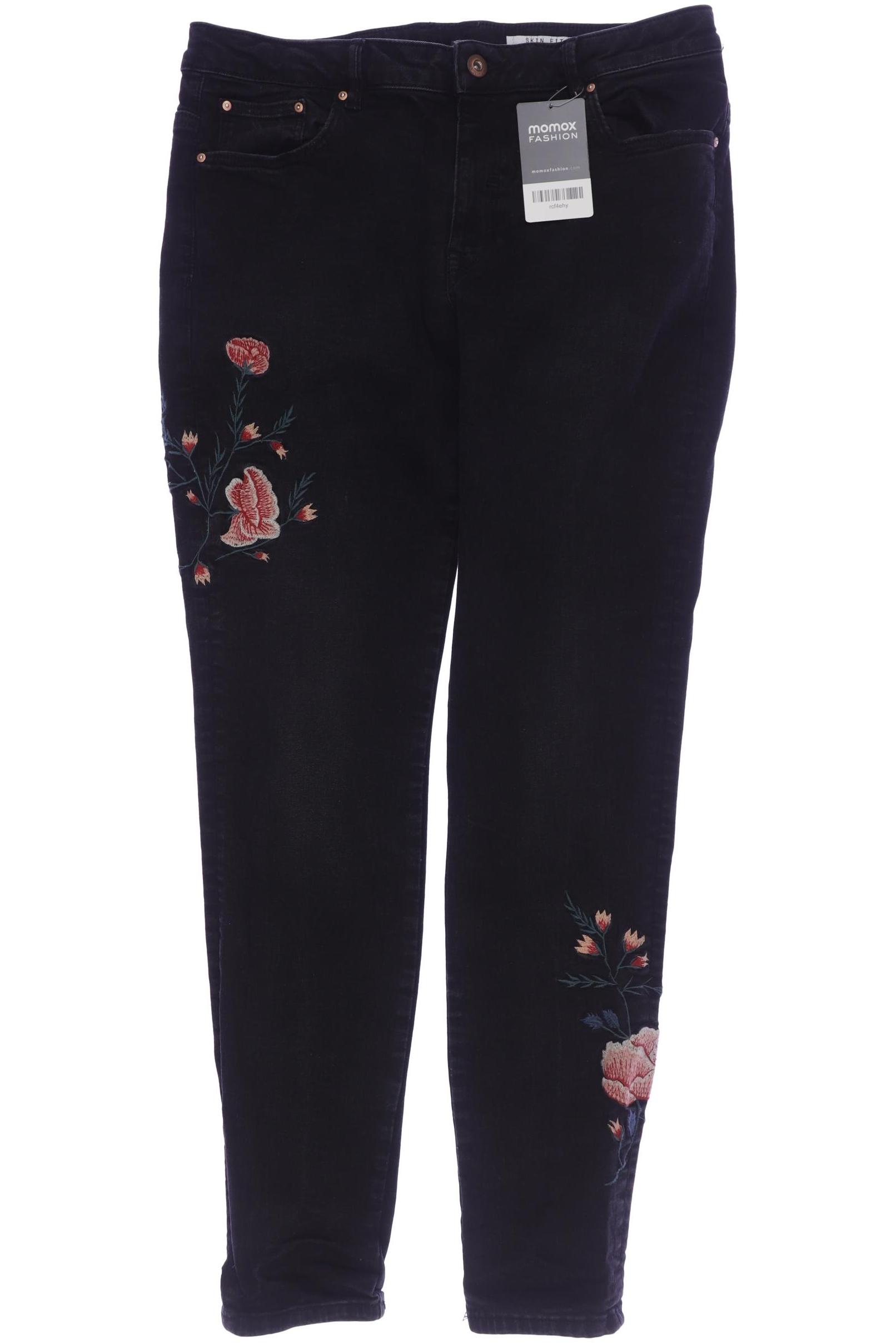 

edc by Esprit Damen Jeans, schwarz, Gr. 32