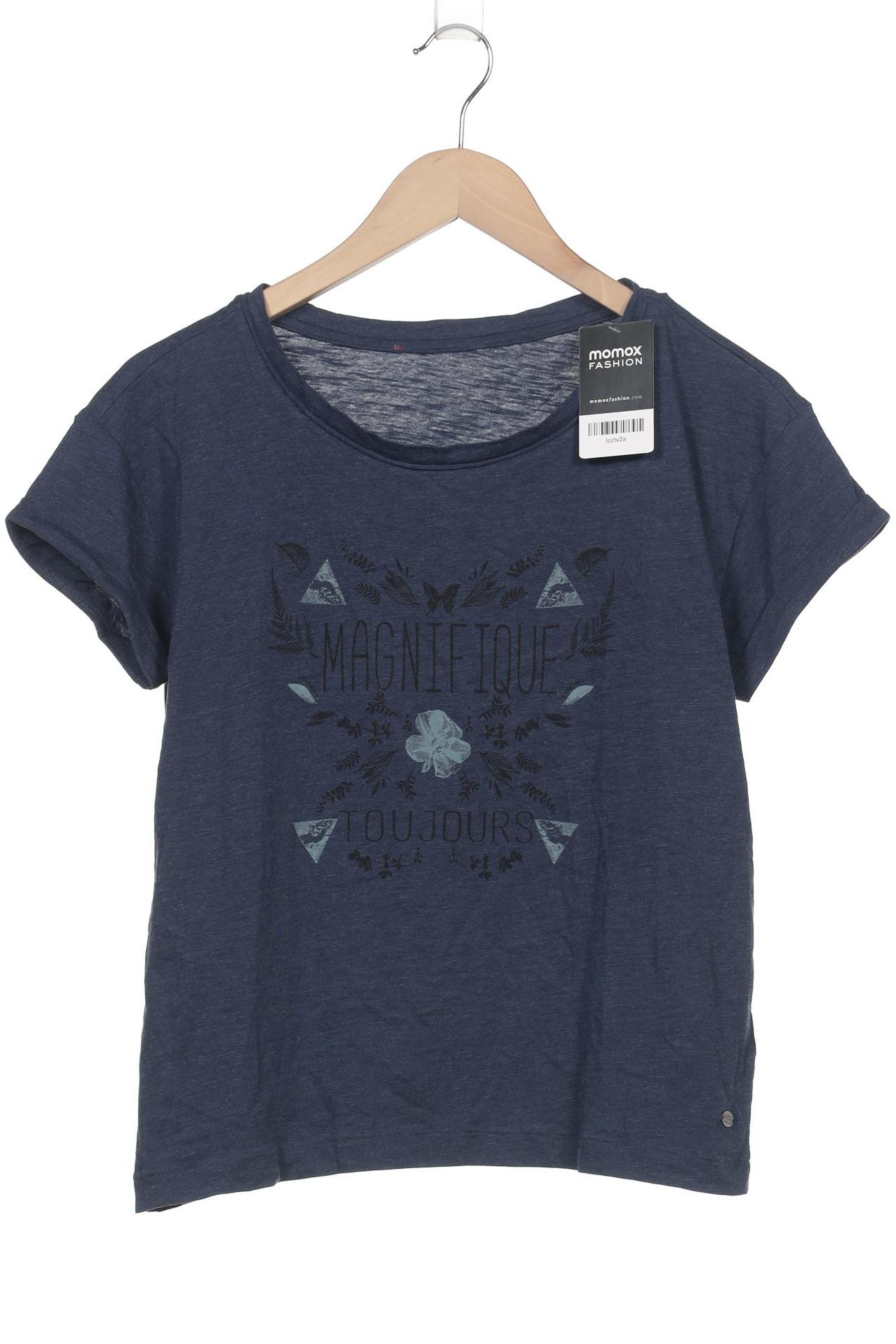 

edc by Esprit Damen T-Shirt, marineblau, Gr. 42