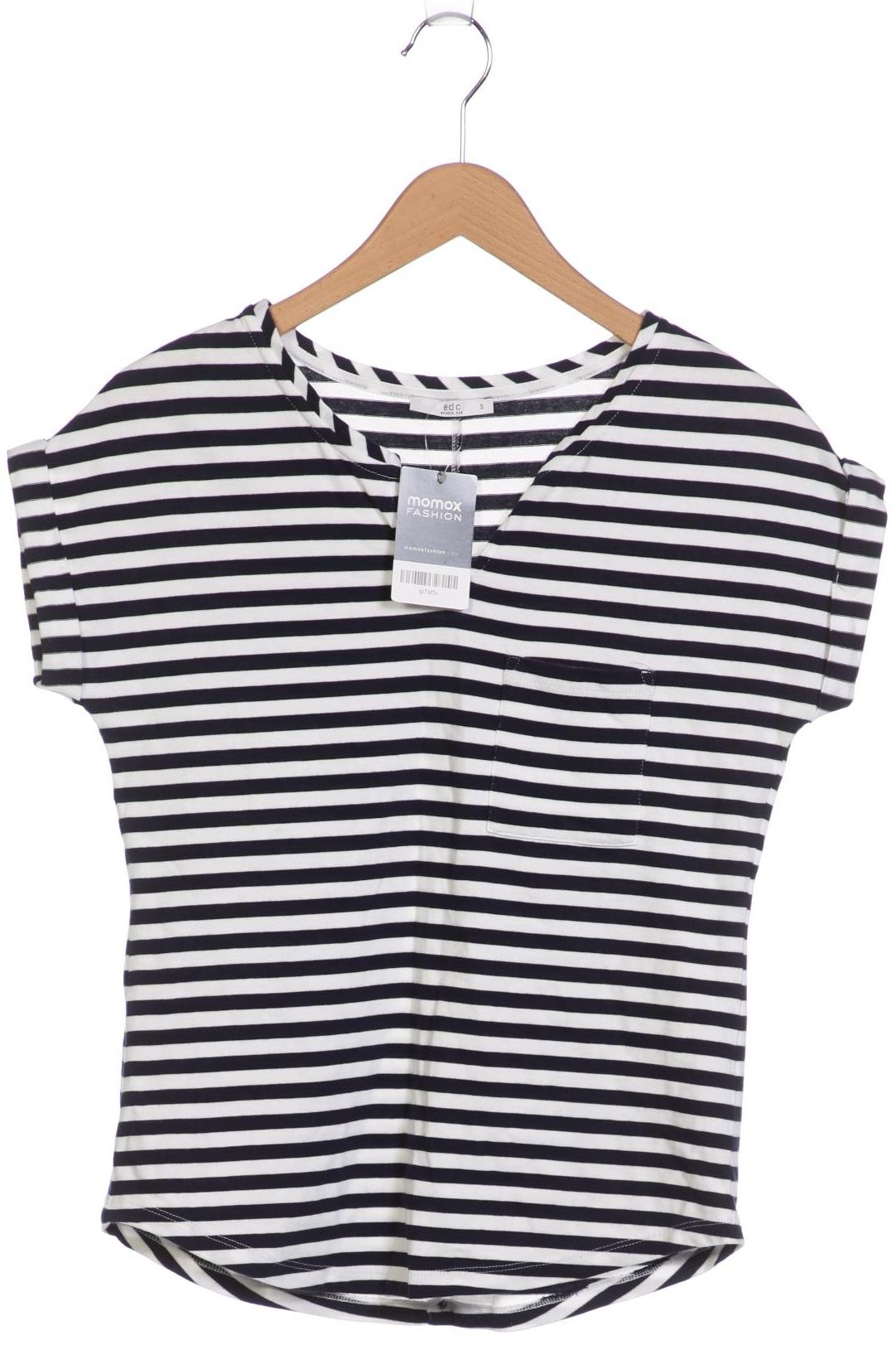 

edc by Esprit Damen T-Shirt, marineblau