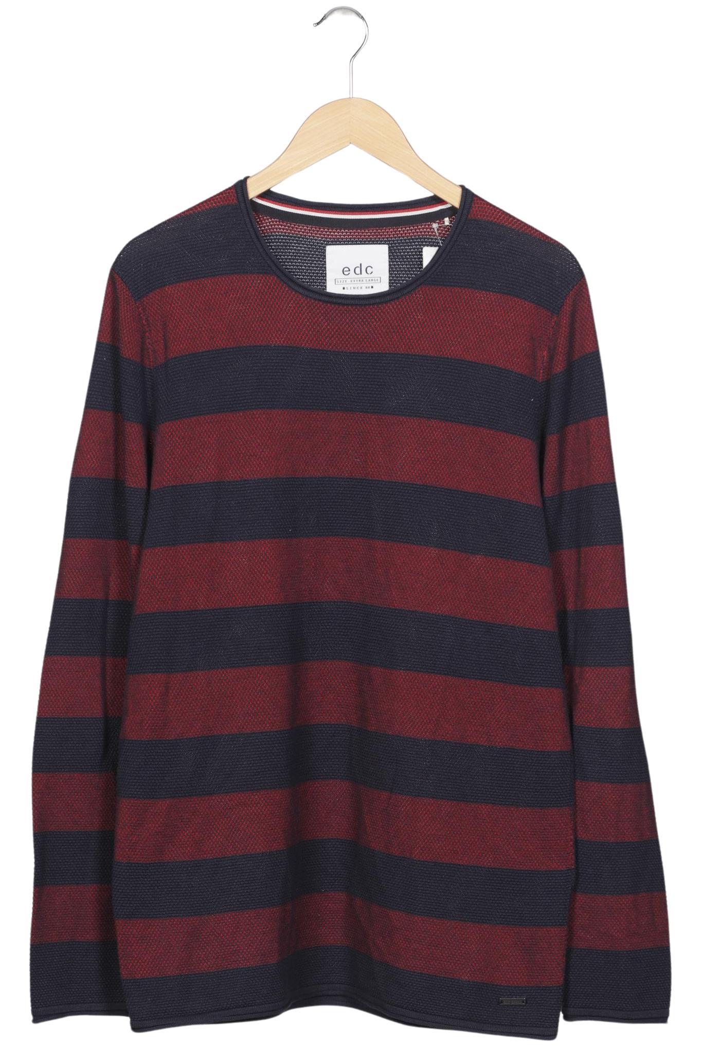 

edc by Esprit Herren Pullover, mehrfarbig, Gr. 54