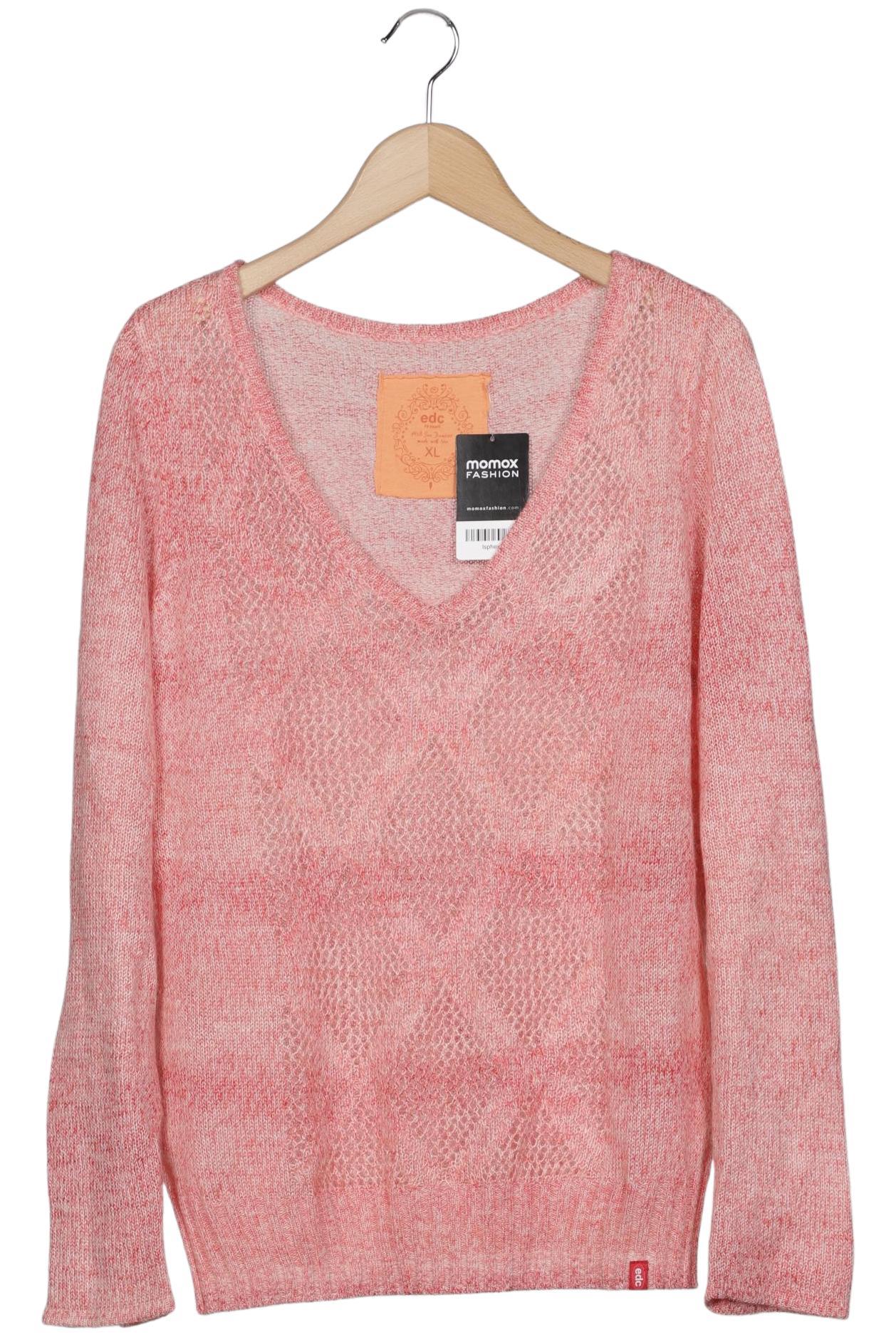 

edc by Esprit Damen Pullover, pink, Gr. 44