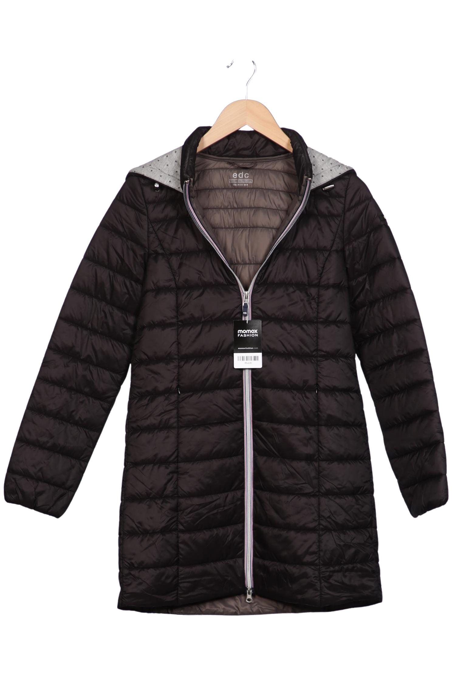 

edc by Esprit Damen Mantel, schwarz, Gr. 34