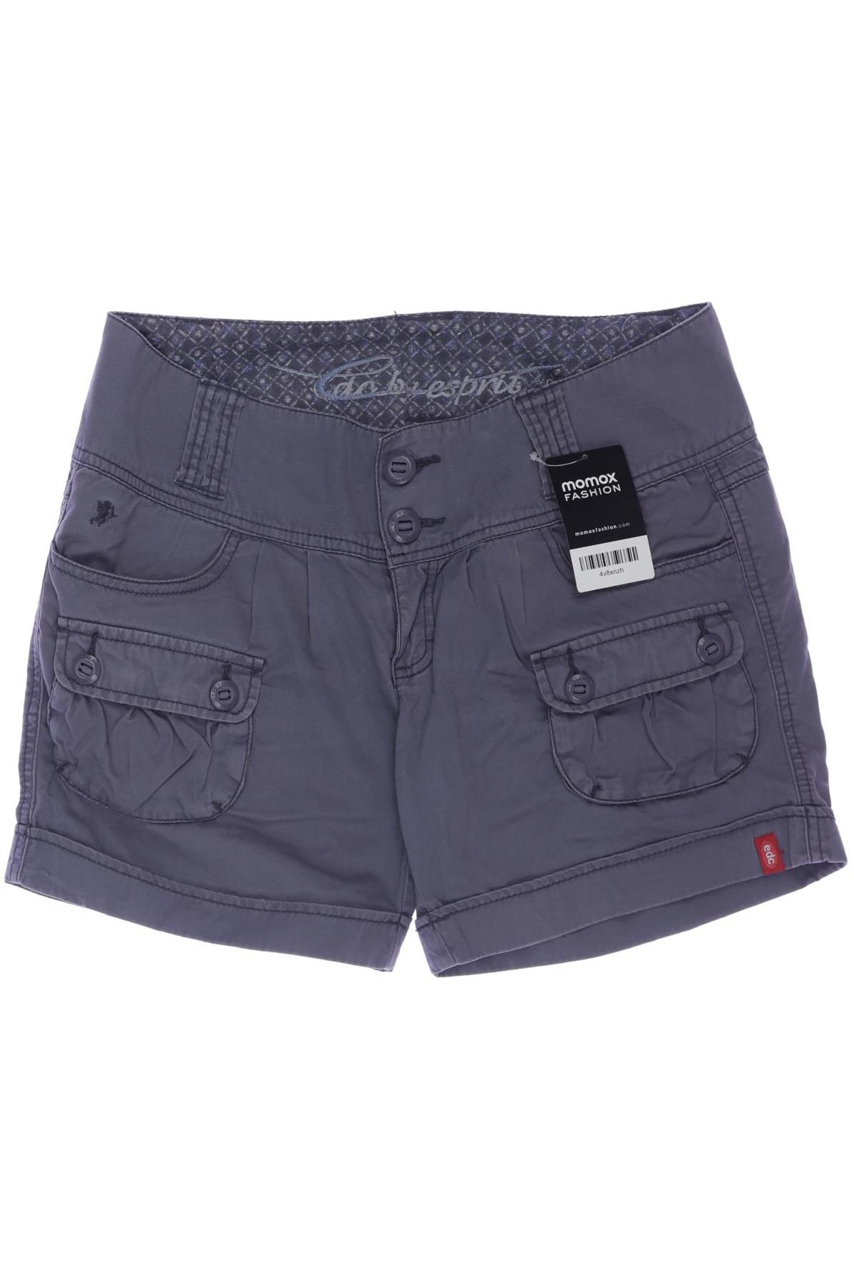 

edc by Esprit Damen Shorts, grau, Gr. 36