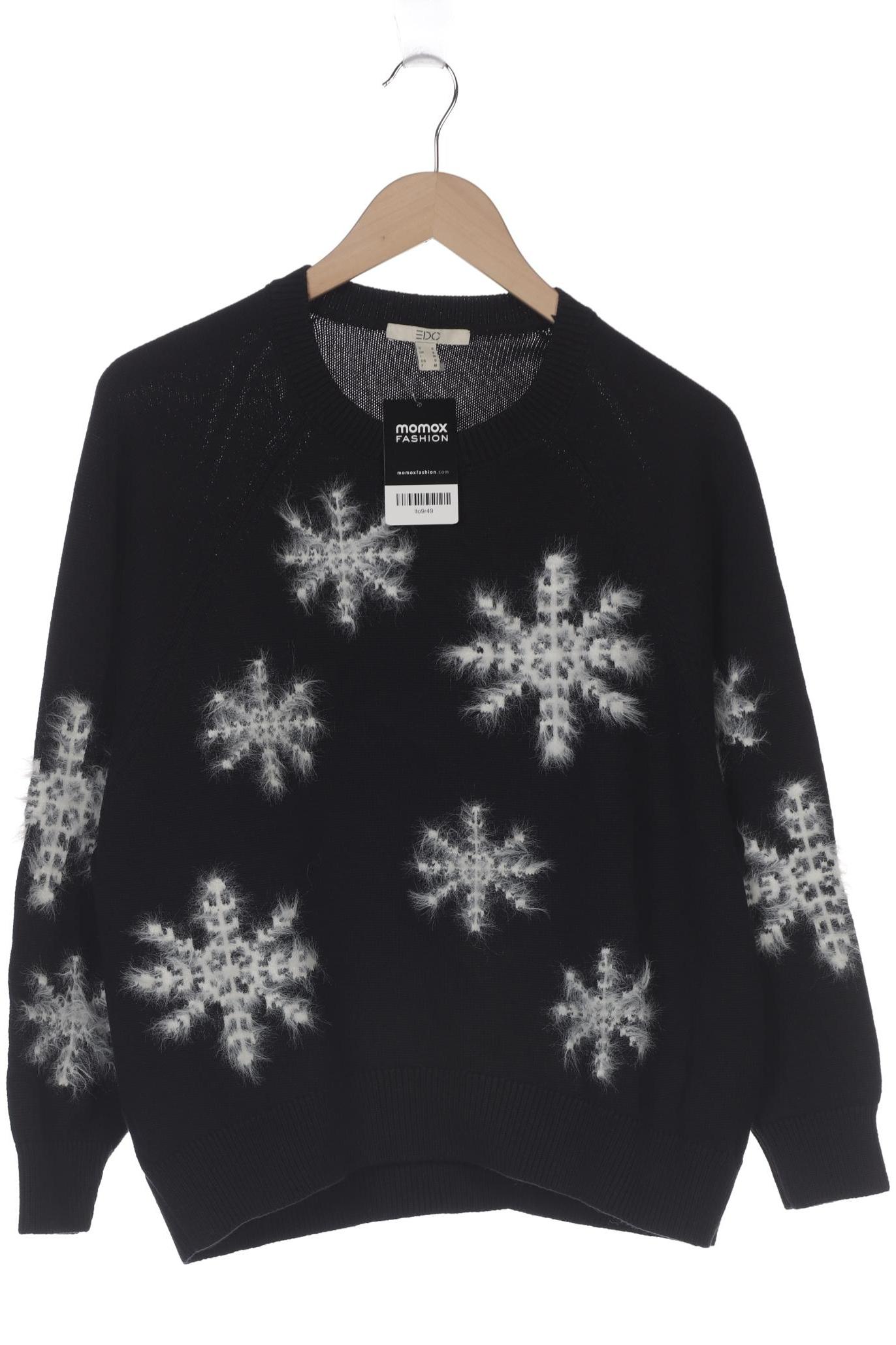 

edc by Esprit Damen Pullover, schwarz, Gr. 36