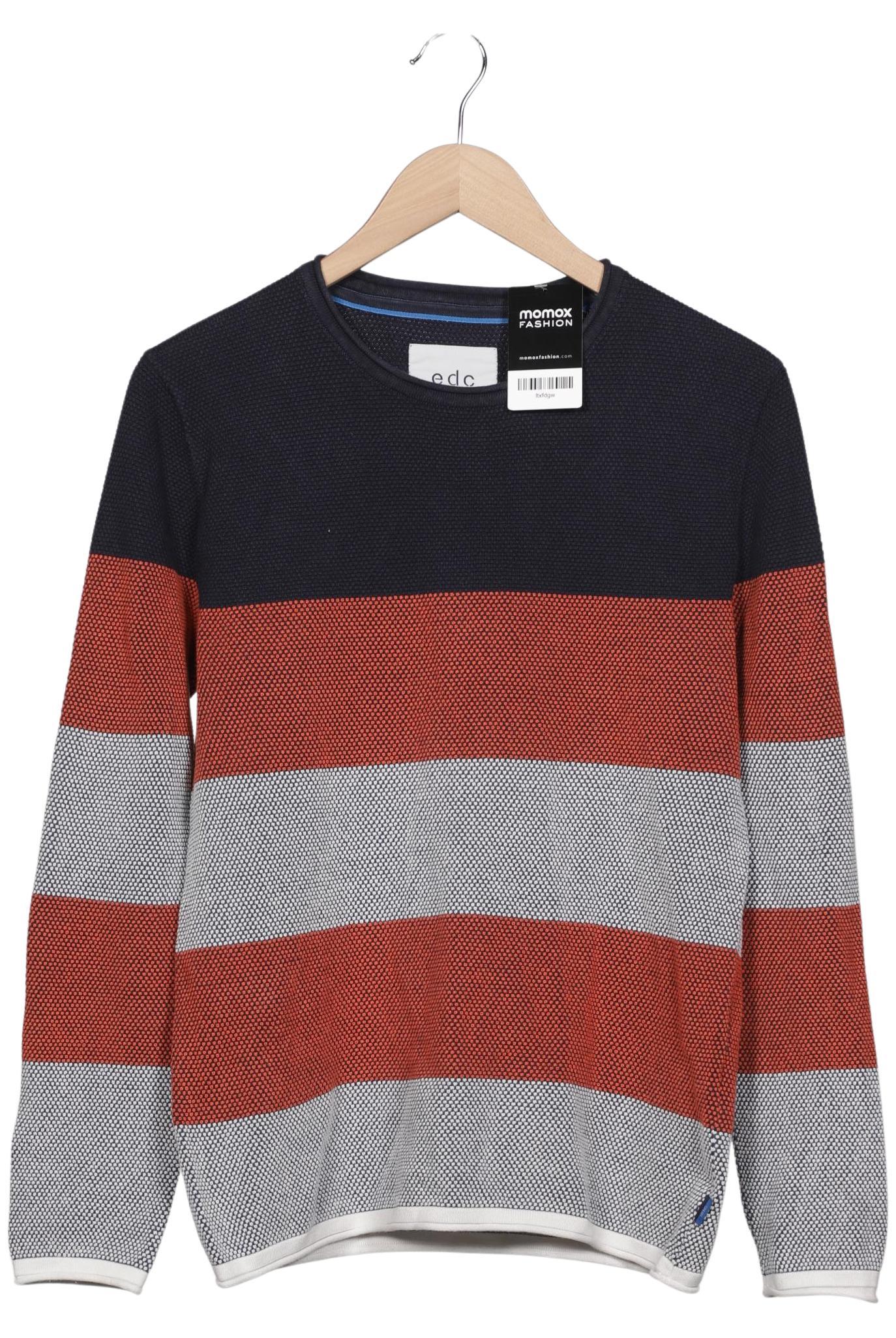 

edc by Esprit Herren Pullover, mehrfarbig, Gr. 48