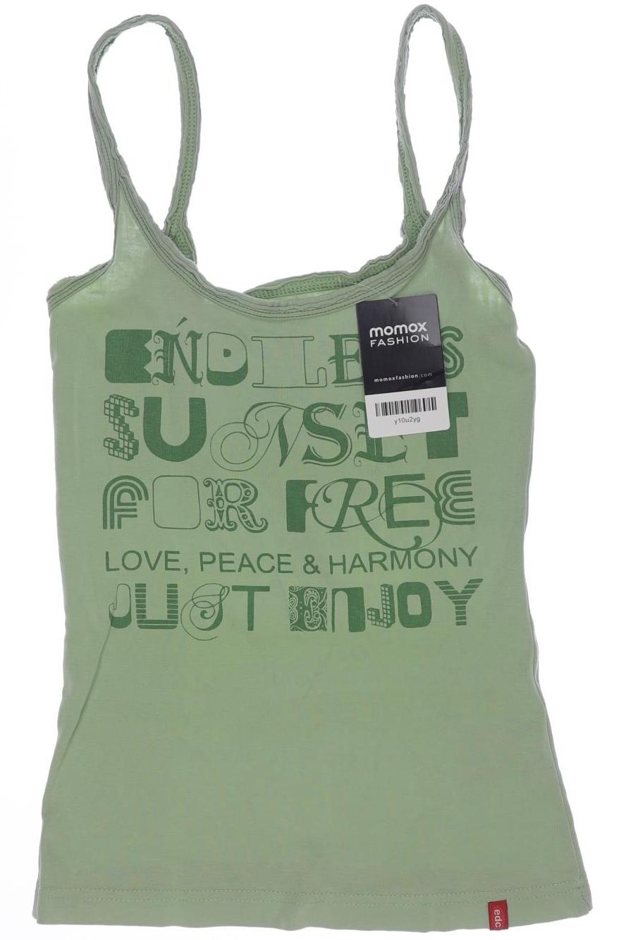 

edc by Esprit Damen Top, hellgrün, Gr. 34
